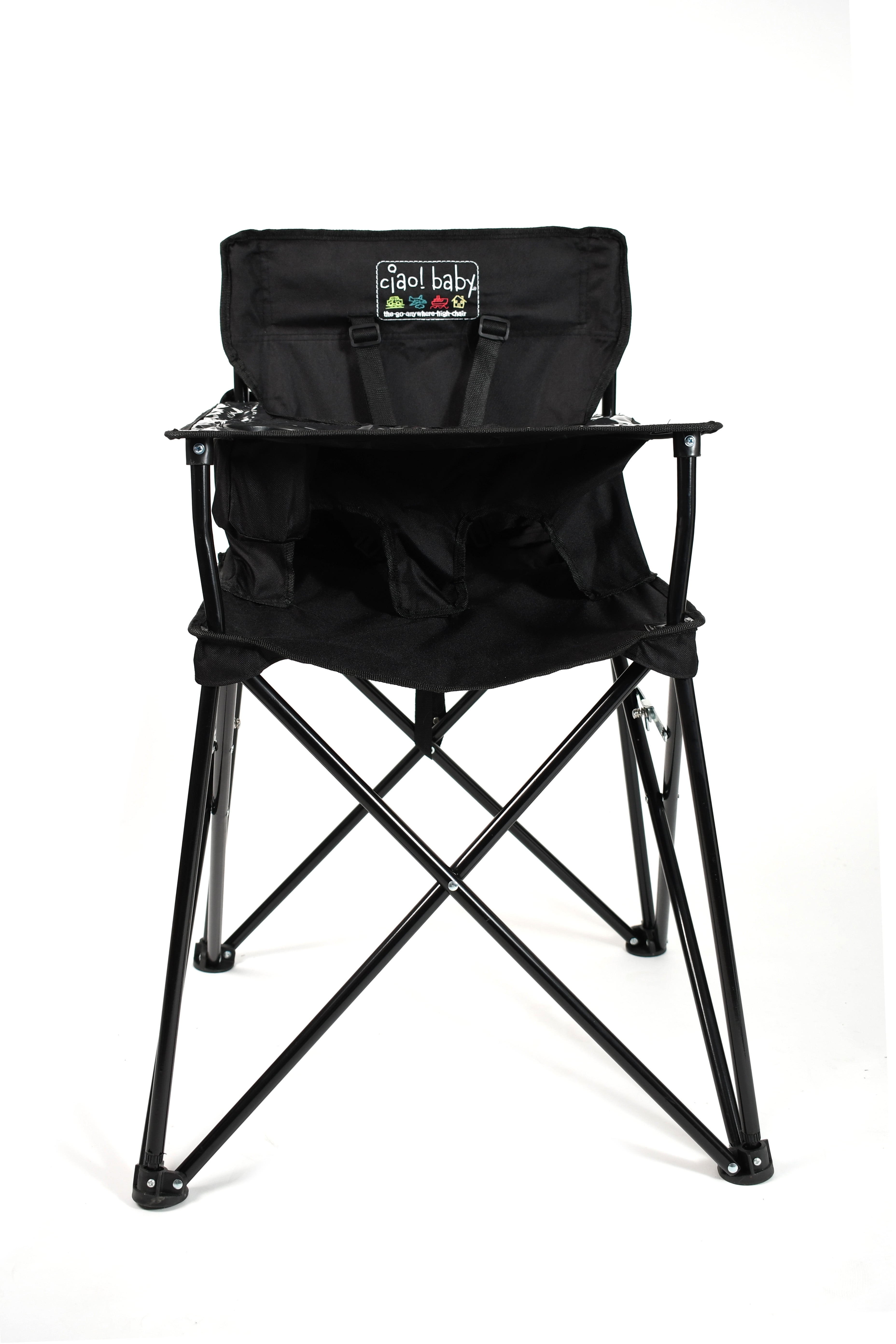 Ciao! Baby Portable High Chair, Black - Image 4