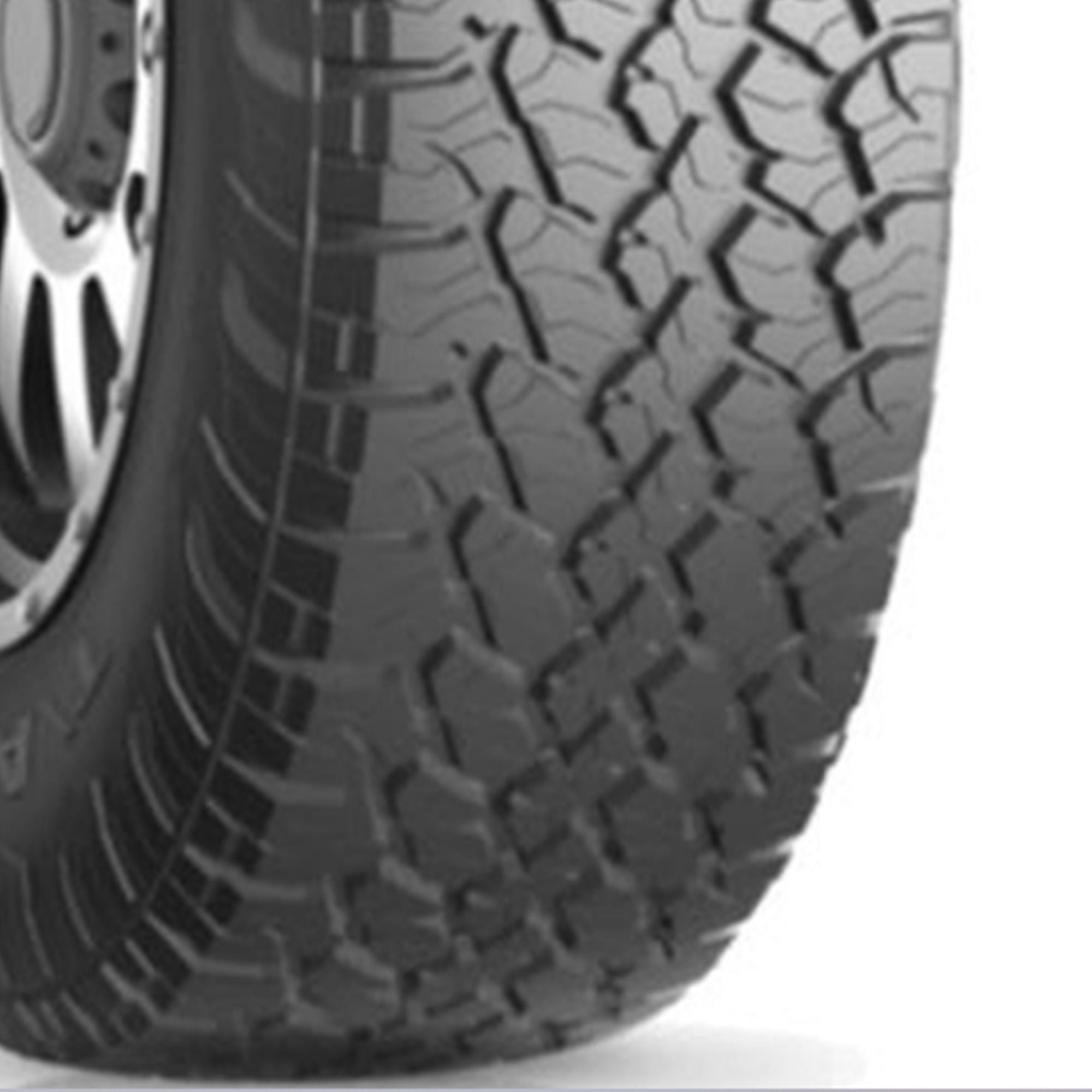 TBB TS-37 A/T All Terrain 265/70R17 115T Passenger Tire - Image 3