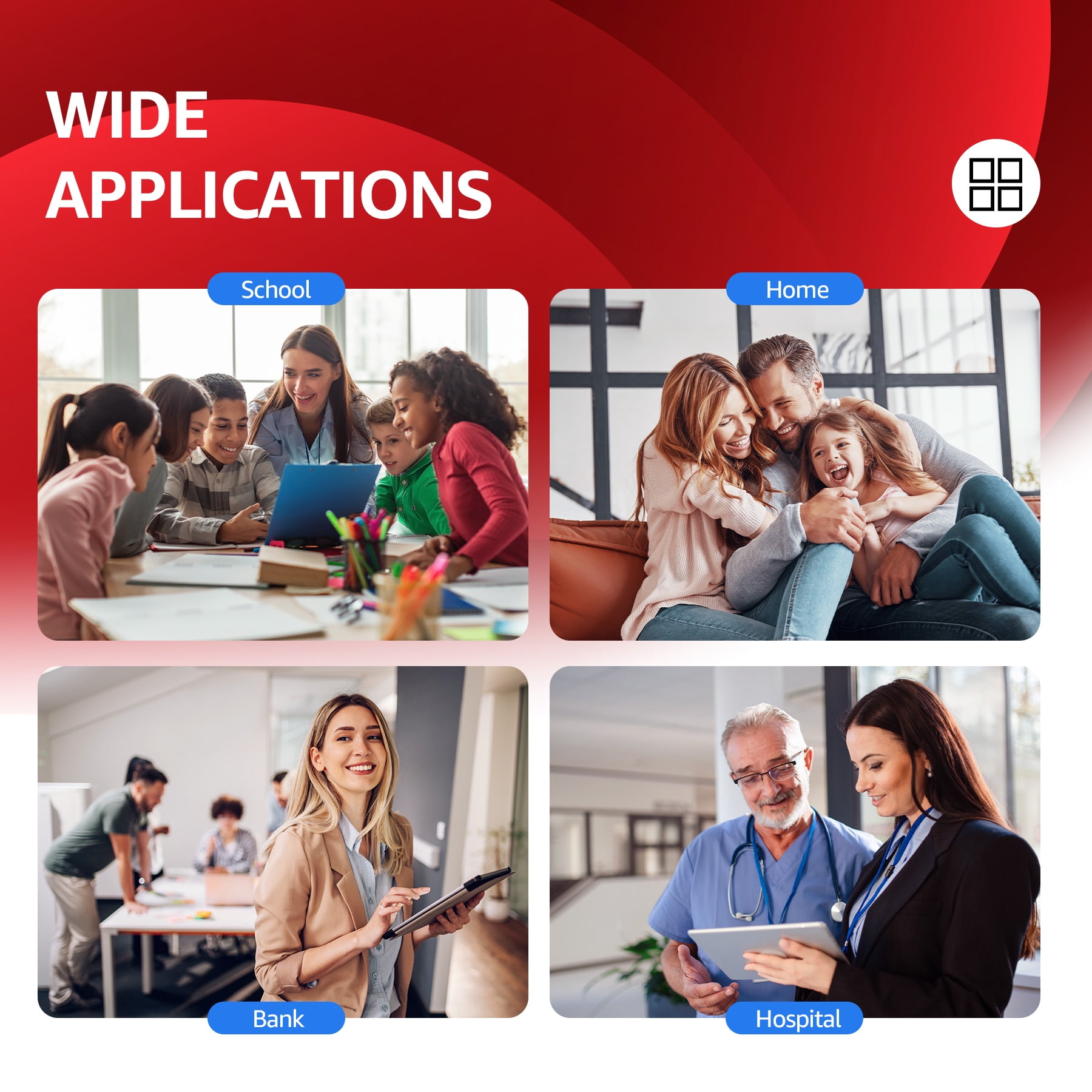 055H Toner Cartridge Replacement for Canon 055H 055 High Capacity Canon Color ImageCLASS MF743Cdw MF741Cdw MF746Cdw MF743 Printer Toner with Chip (Black Cyan Magenta Yellow, 4-Pack) - Image 7