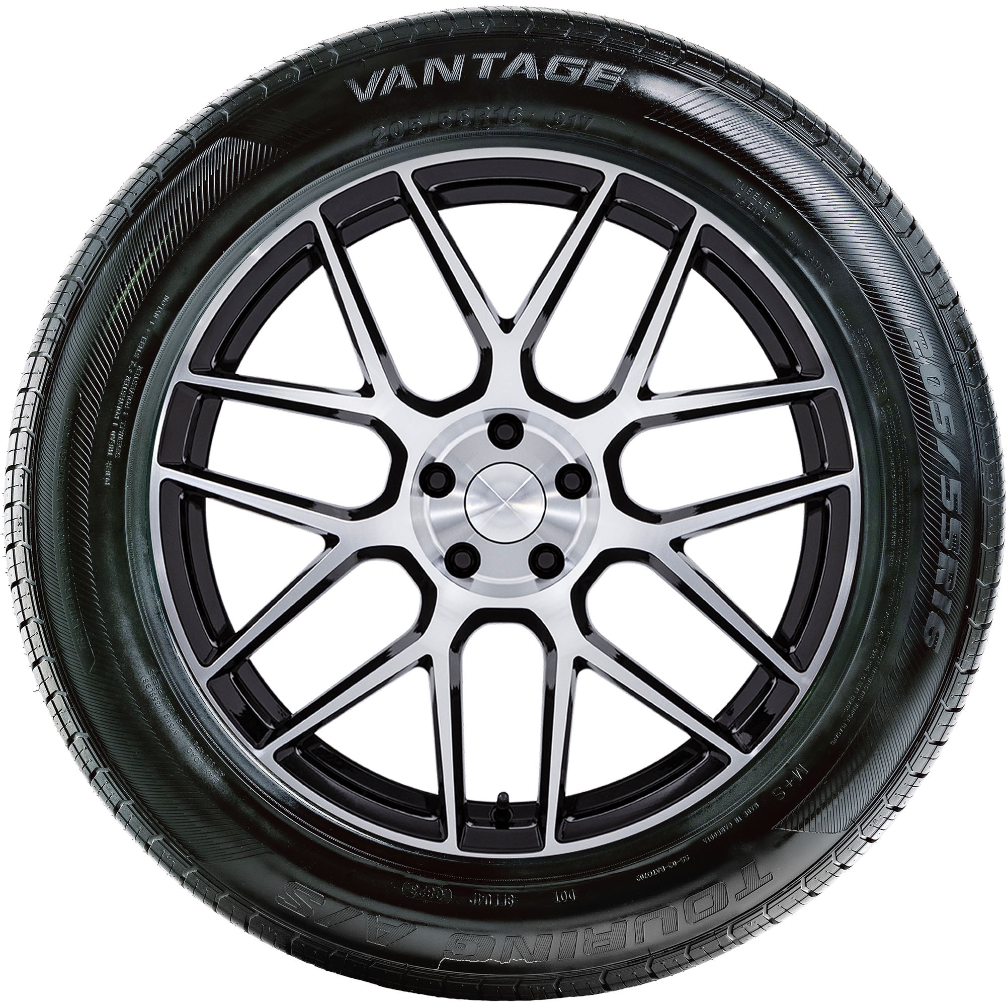 Set of 2 Vantage Touring AS 225/65R17 102H Tires - Image 5