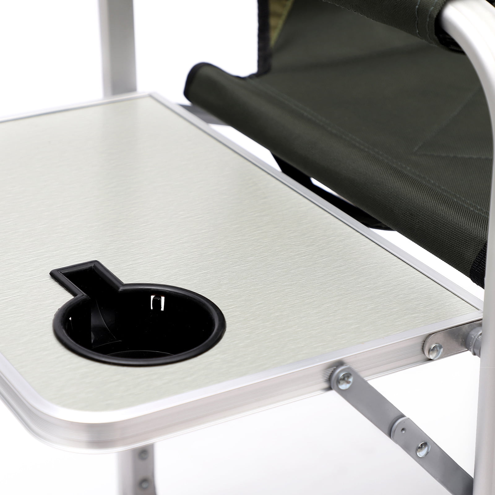 Camping Chairs, Folding Chairs Directors Chairs Foldable, 400lbs Weight Capacity For Outdoor Camping Hiking Outdoor BBQ - Image 3