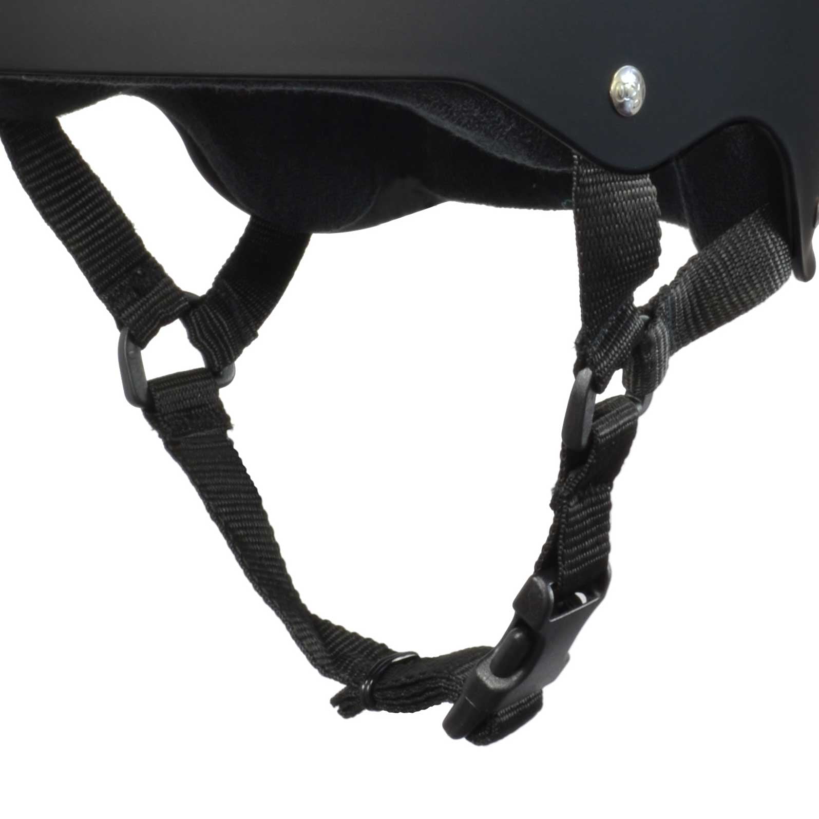 Triple 8 Skater Hardened Skate Helmet with Sweats aver Liner, Black Rubber - Medium - Image 4