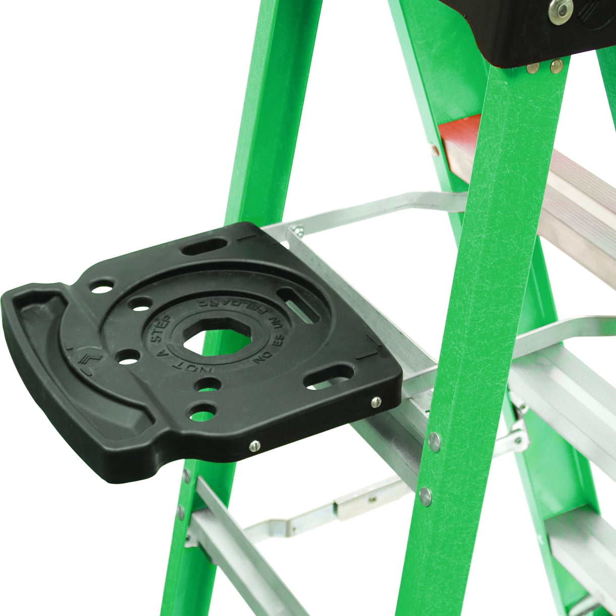 Louisville Ladder 4-Foot Fiberglass Step Ladder, 225-Pound Load Capacity, Type II, FS4004 - Image 9