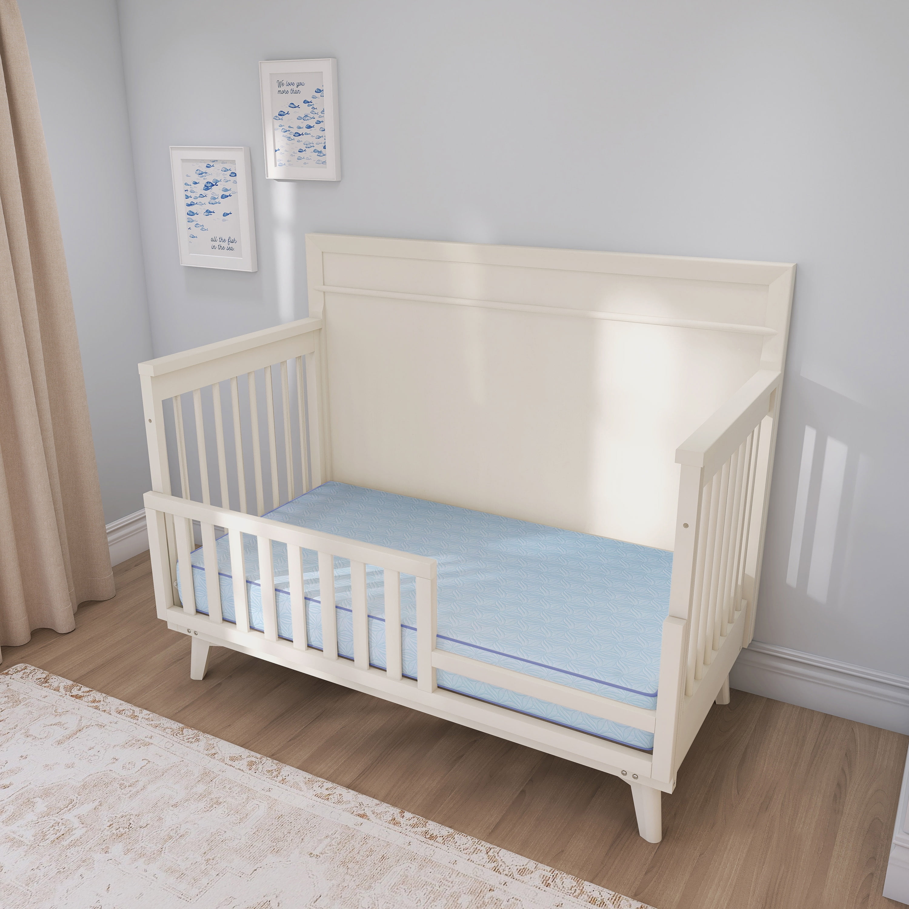 Dream on Me Moonlight 130 Coil Crib & Toddler Innerspring Mattress - Image 3
