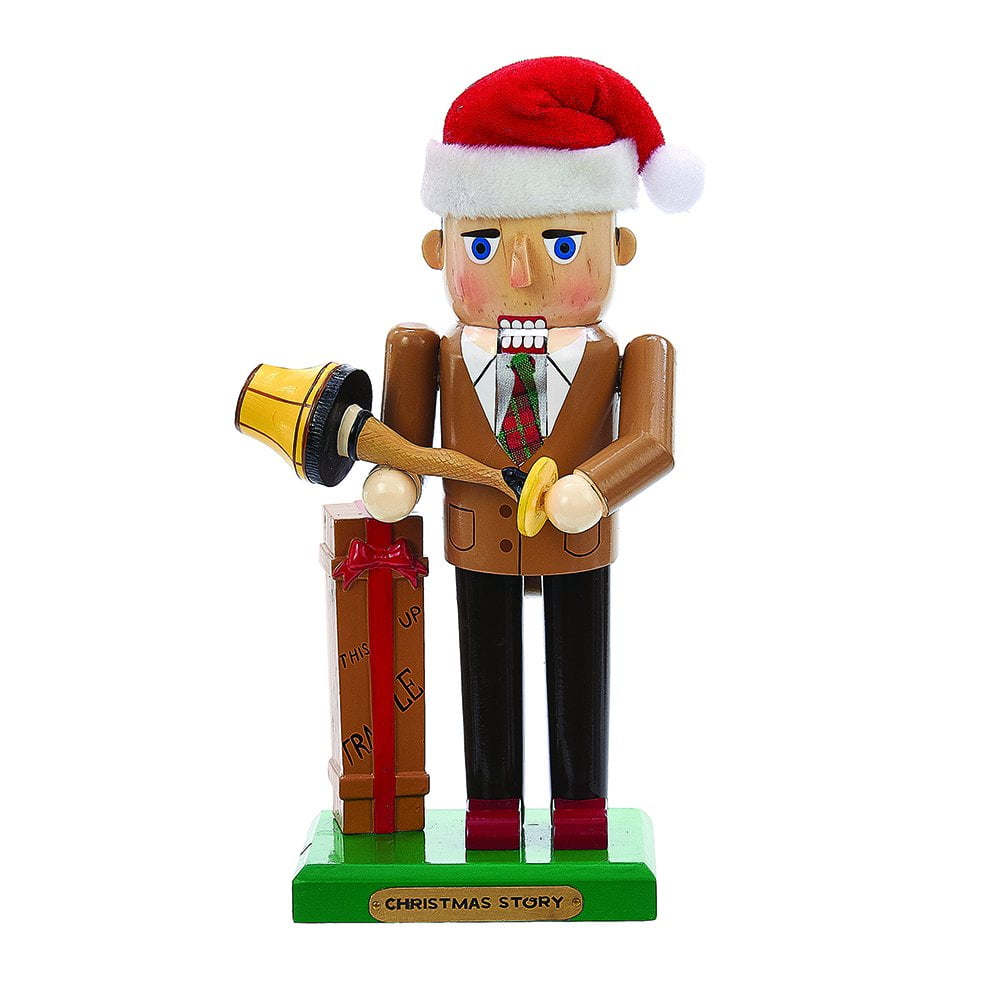 Kurt Adler 11" A Christmas Story Mr. Parker Nutcracker with Leg Lamp - Image 3