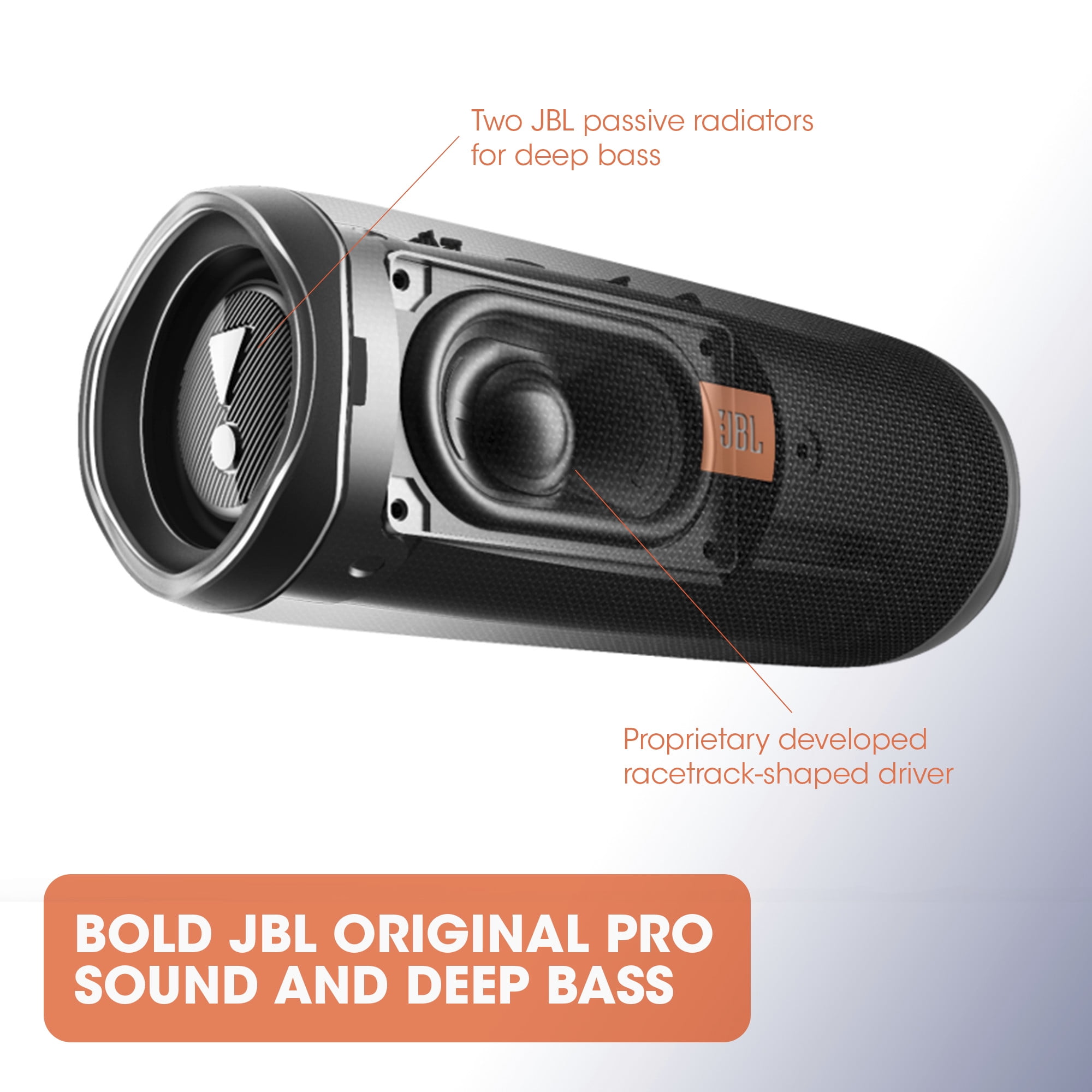 JBL Flip 5 - Portable Waterproof Speaker - Grey - Image 6