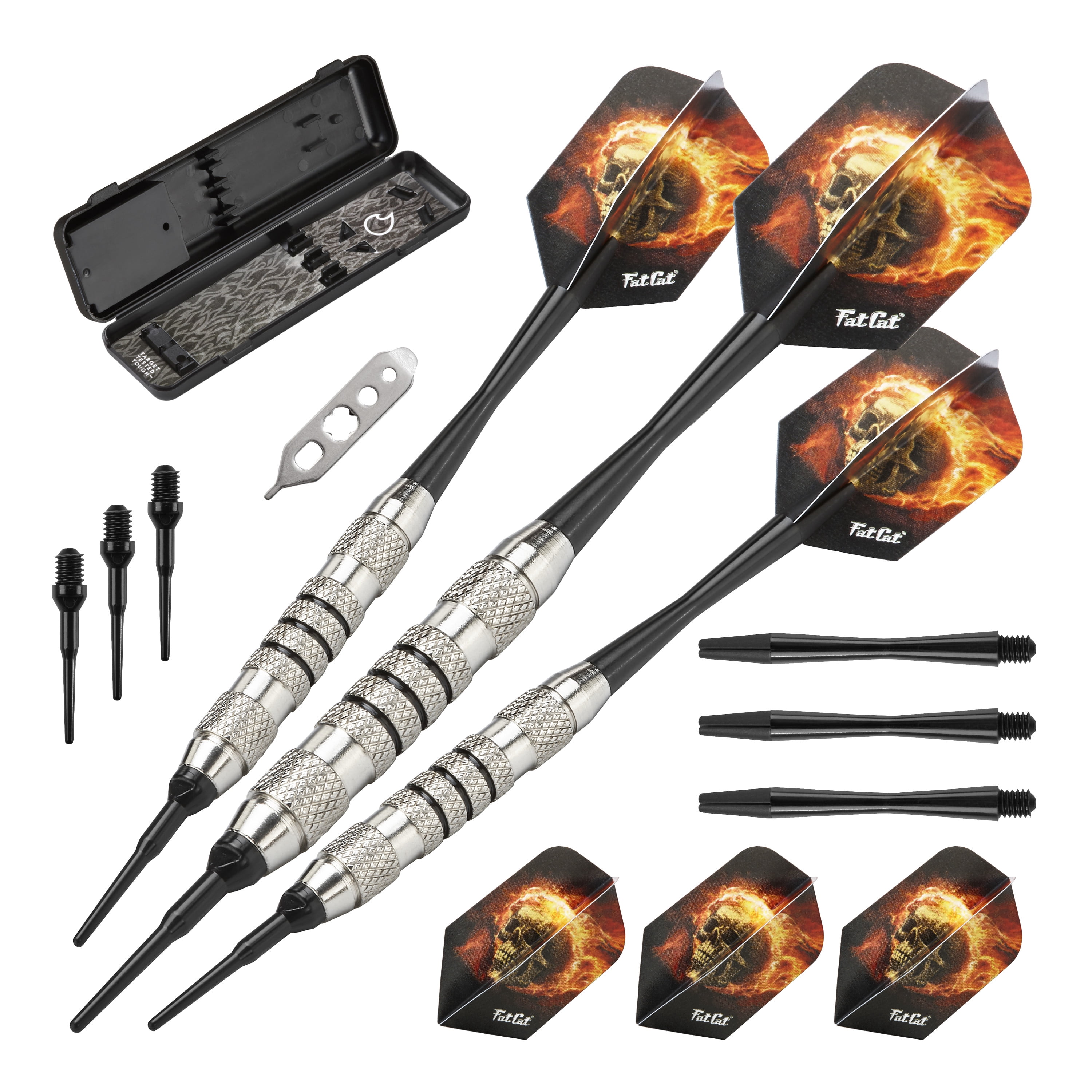 Viper Neptune Electronic Dartboard, "The Bull Starts Here" Throw Line Marker, Blazer 16g Soft Tip Darts, Dart Tip Remover Tool & Tufflex II Black Dart Tips - Image 5