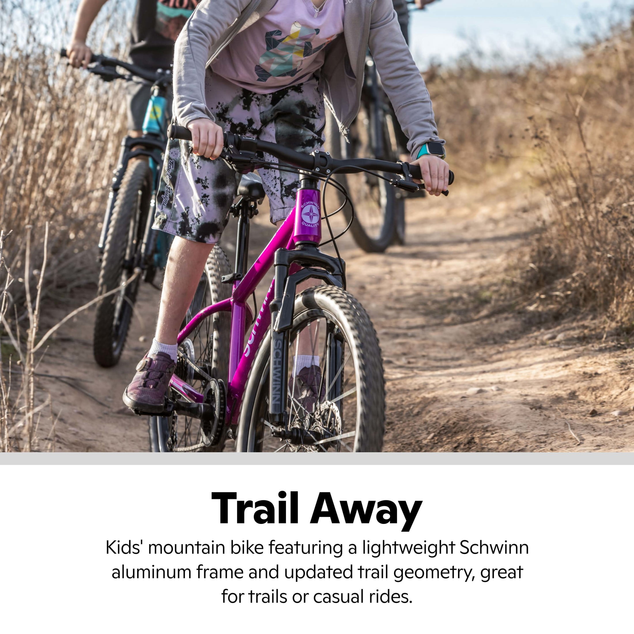 Schwinn 20" Axum Sport Kids Unisex Mountain Bike, Ages 8 and up, Orange - Image 6