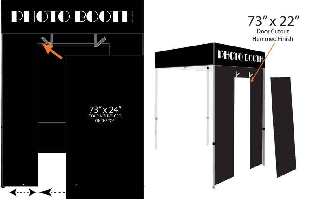 Impact Canopy 5x5 Pop Up Portable Photo Booth, Photo Tent - Image 5
