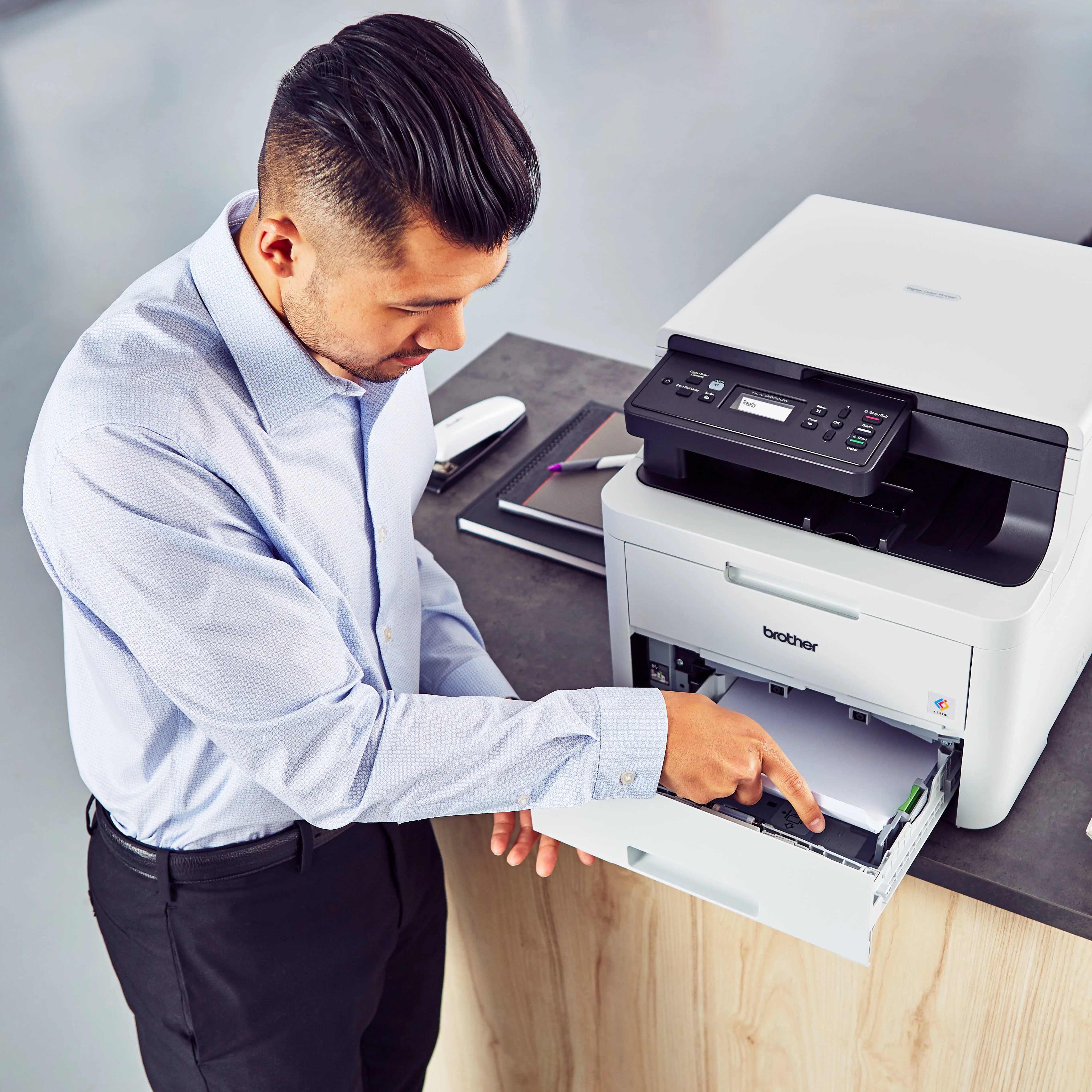 Restored Brother HL-L3290CDW Compact Digital Color Duplex Printer, Wireless Connectivity Technology (Refurbished) - Image 3