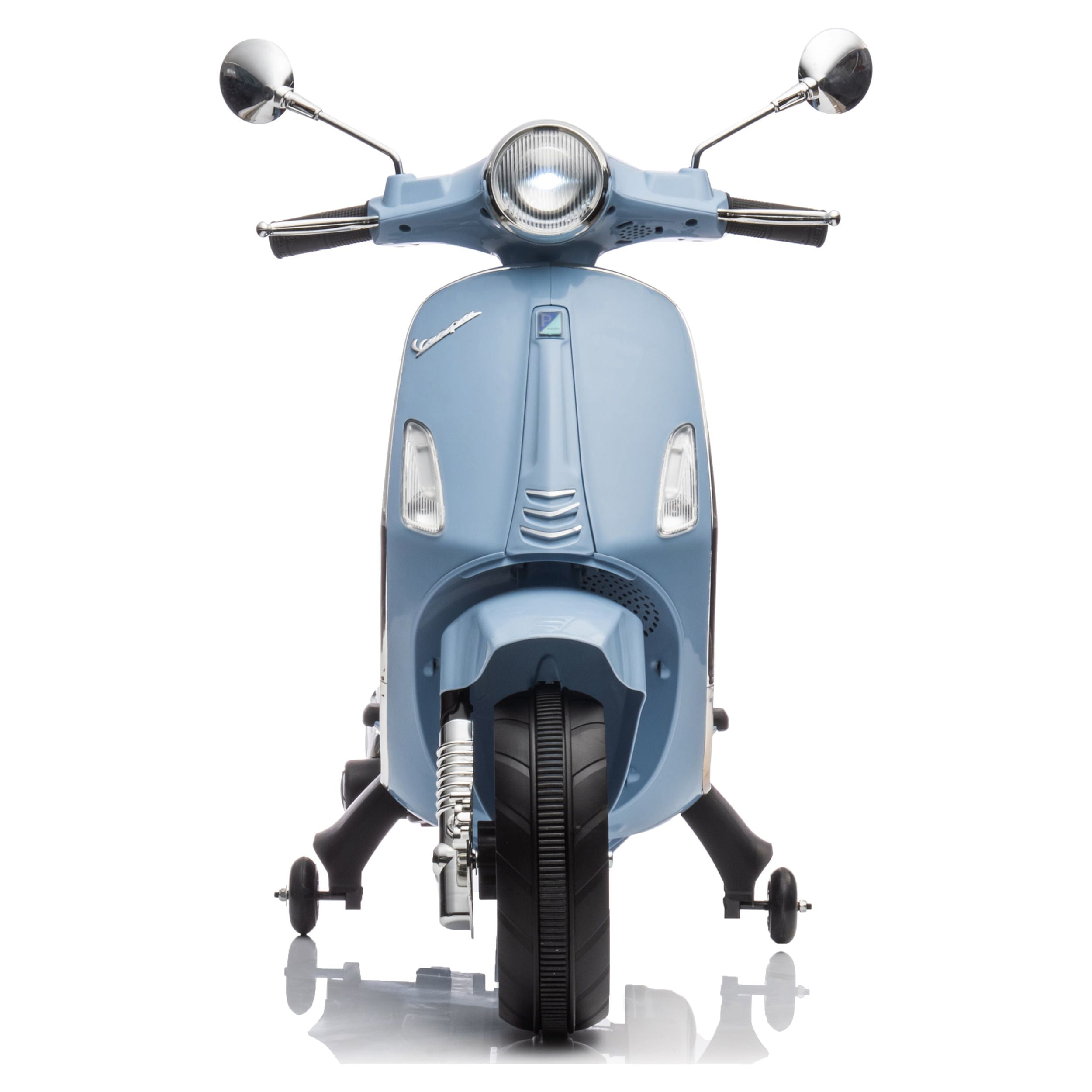 Blazin' Wheels 12V Vespa GTS Super Sport Battery Operated Rideon Scooter - Unisex Toy - Image 7