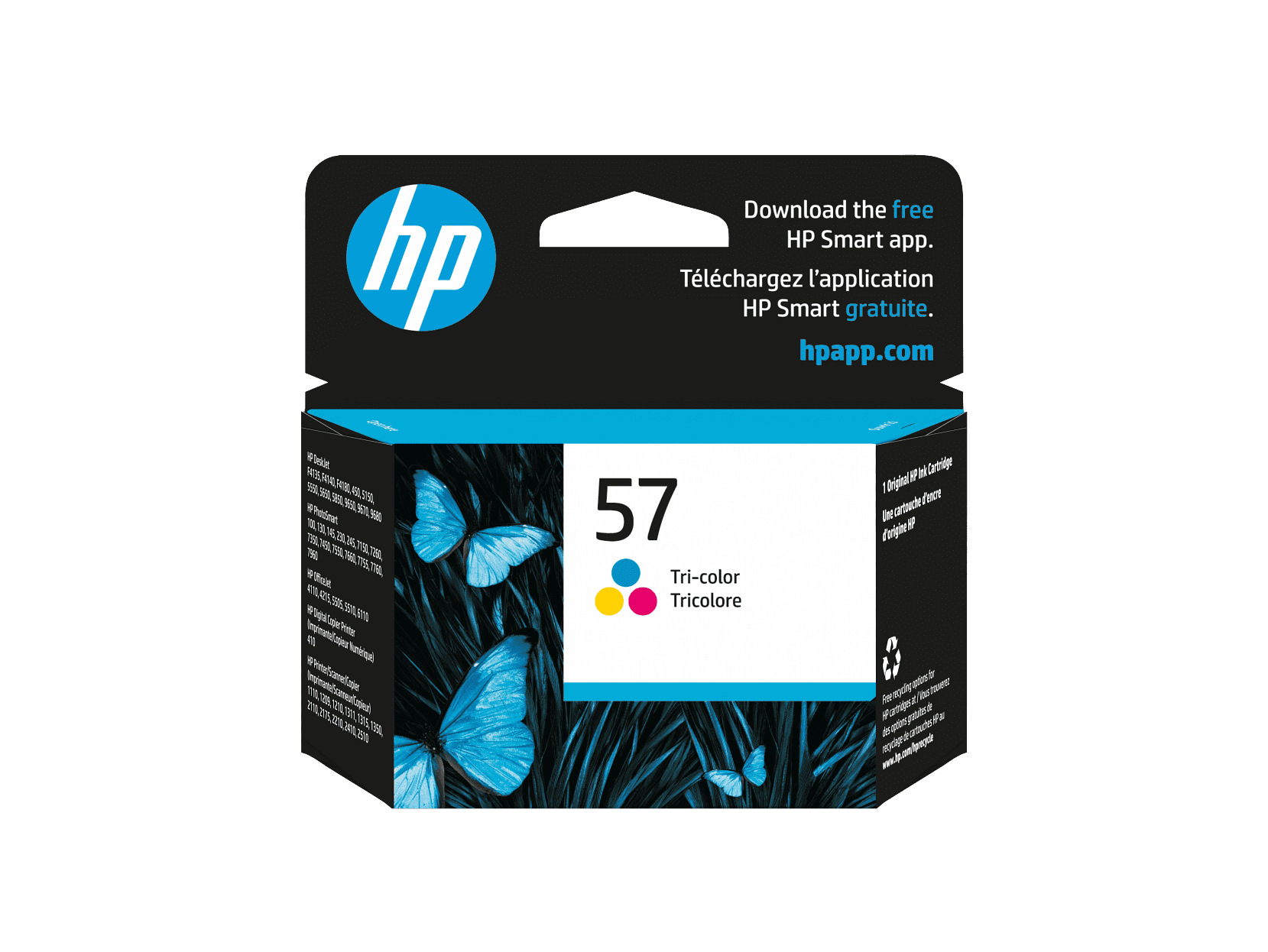 HP 57 Tri-color Original Ink Cartridge, ~500 pages, C6657AN#140 - Image 6