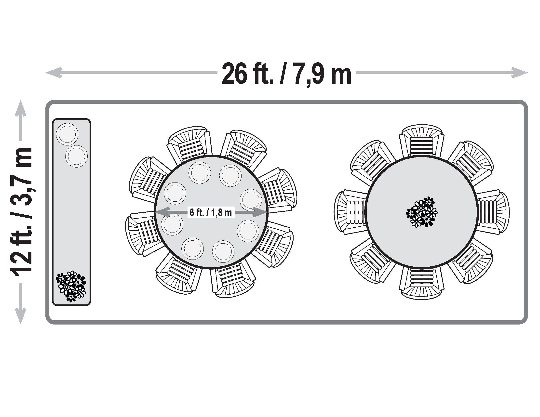 Canopy Replacement Top - Supermax 12 X 26 Ft. - Image 6