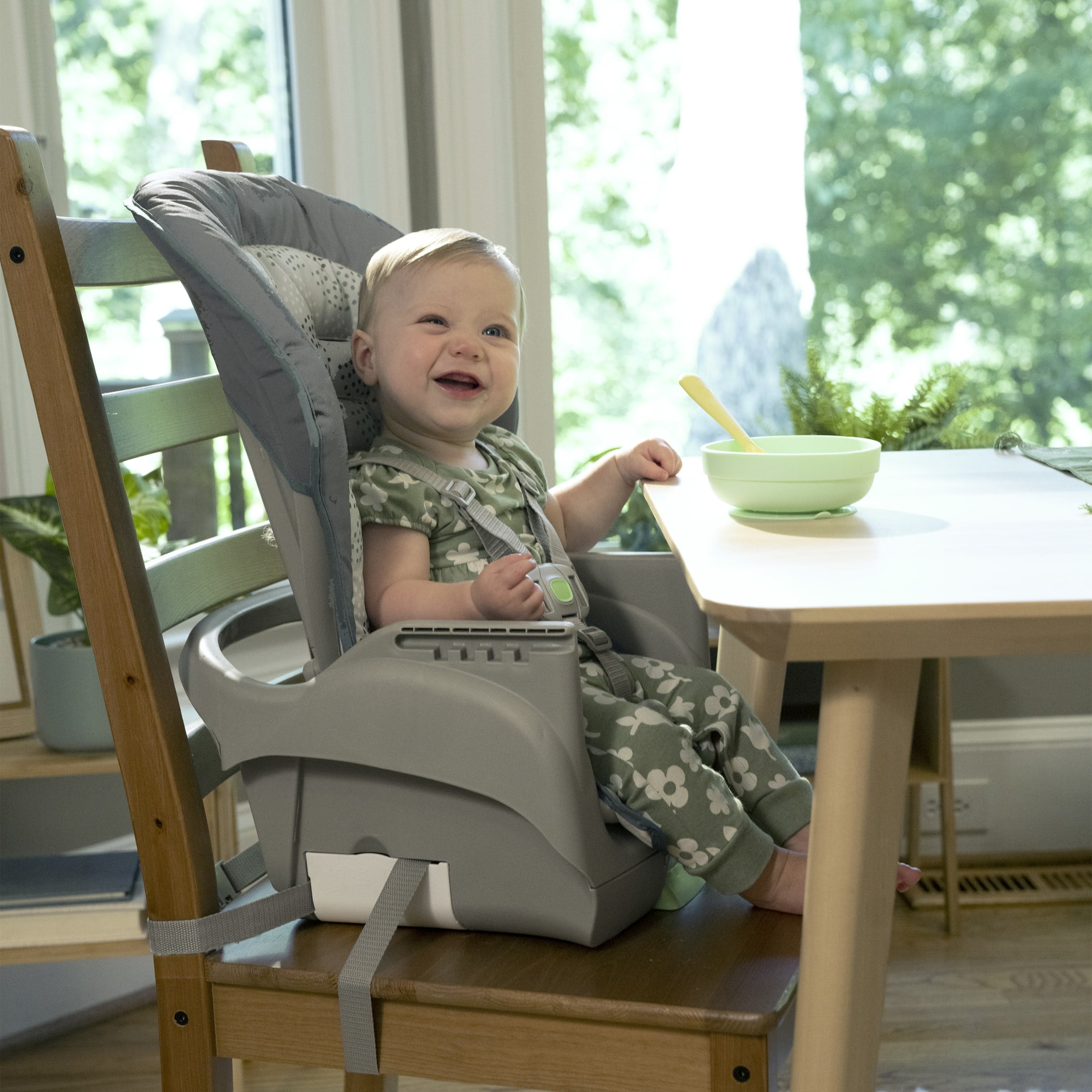 Ingenuity Full Course 6-in-1 Infant Baby High Chair, Unisex, Age Up to 5 Years, Astro, Gray - Image 11