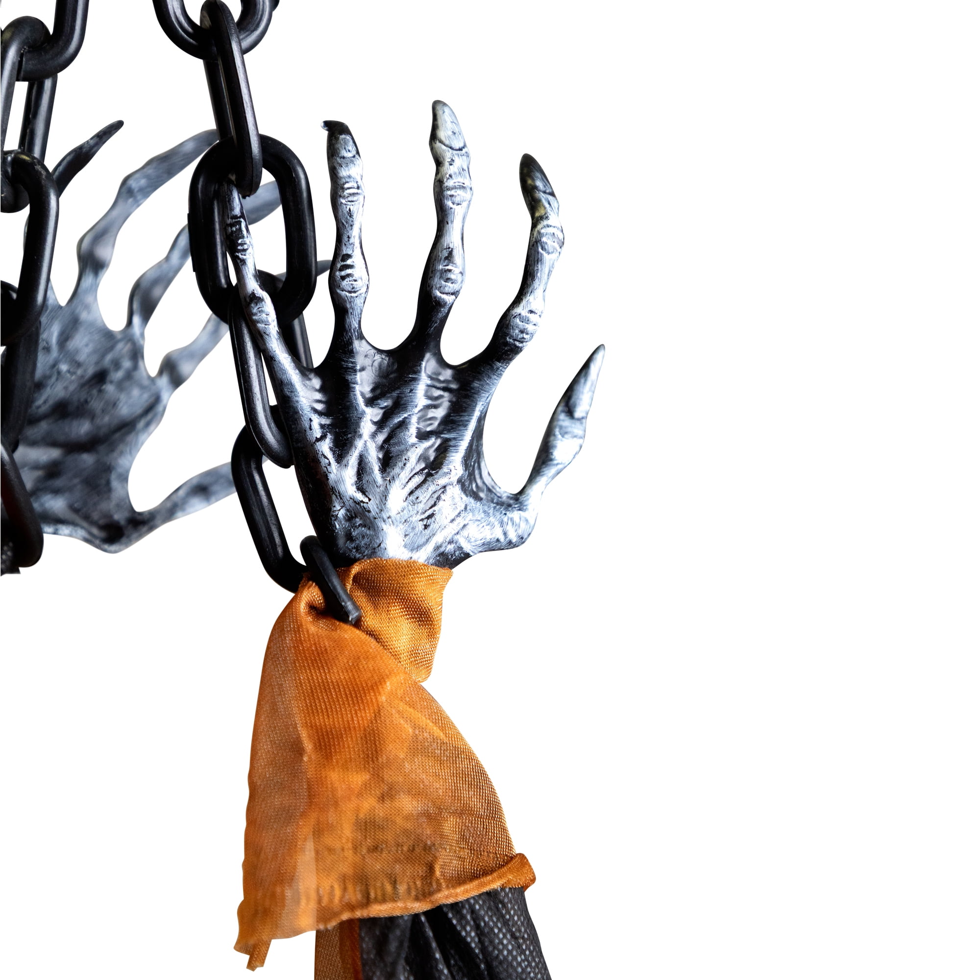 42" Animated Halloween Clown with LED Eyes Decoration - Image 5