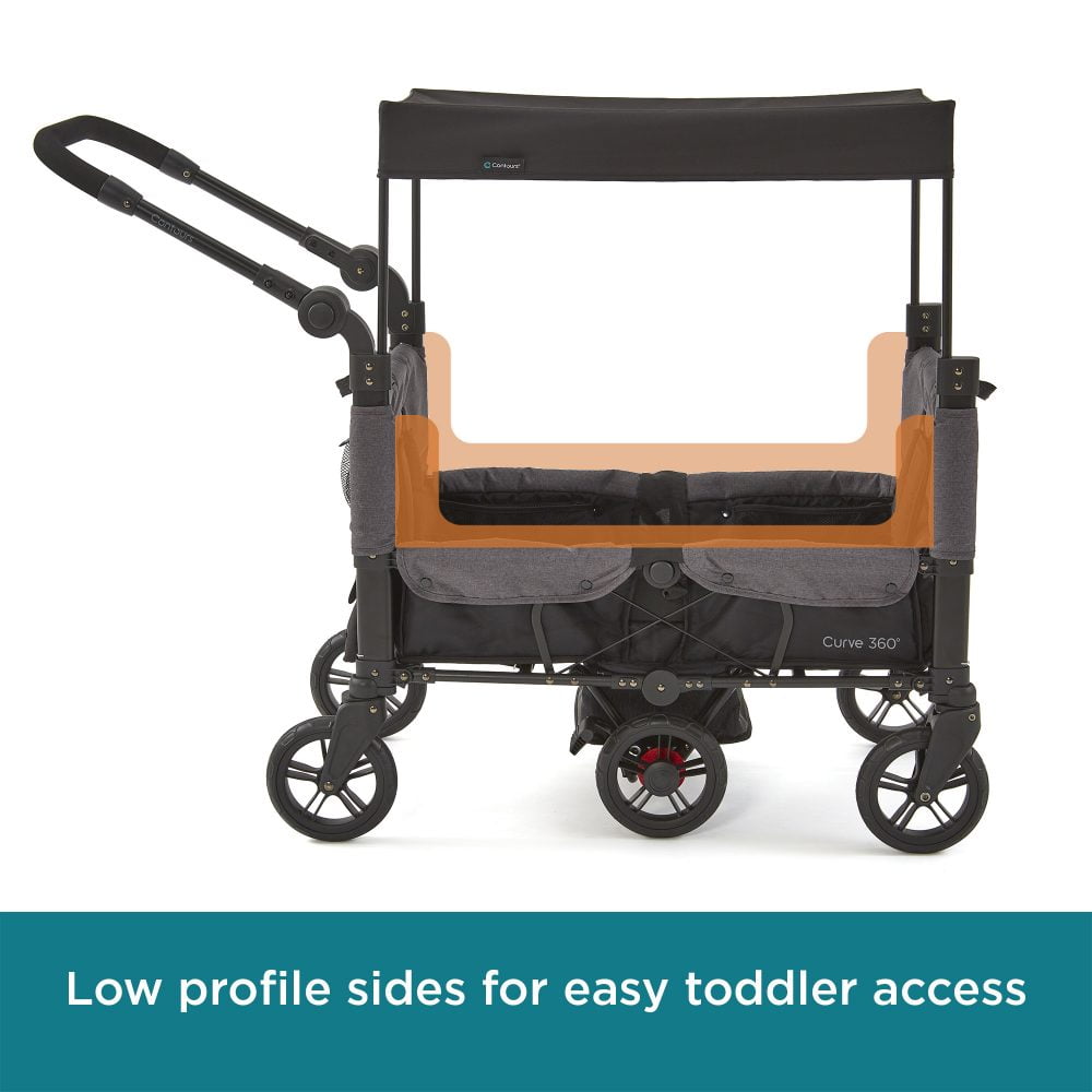 Contours Curve 360 Child Stroller Wagon - Image 12