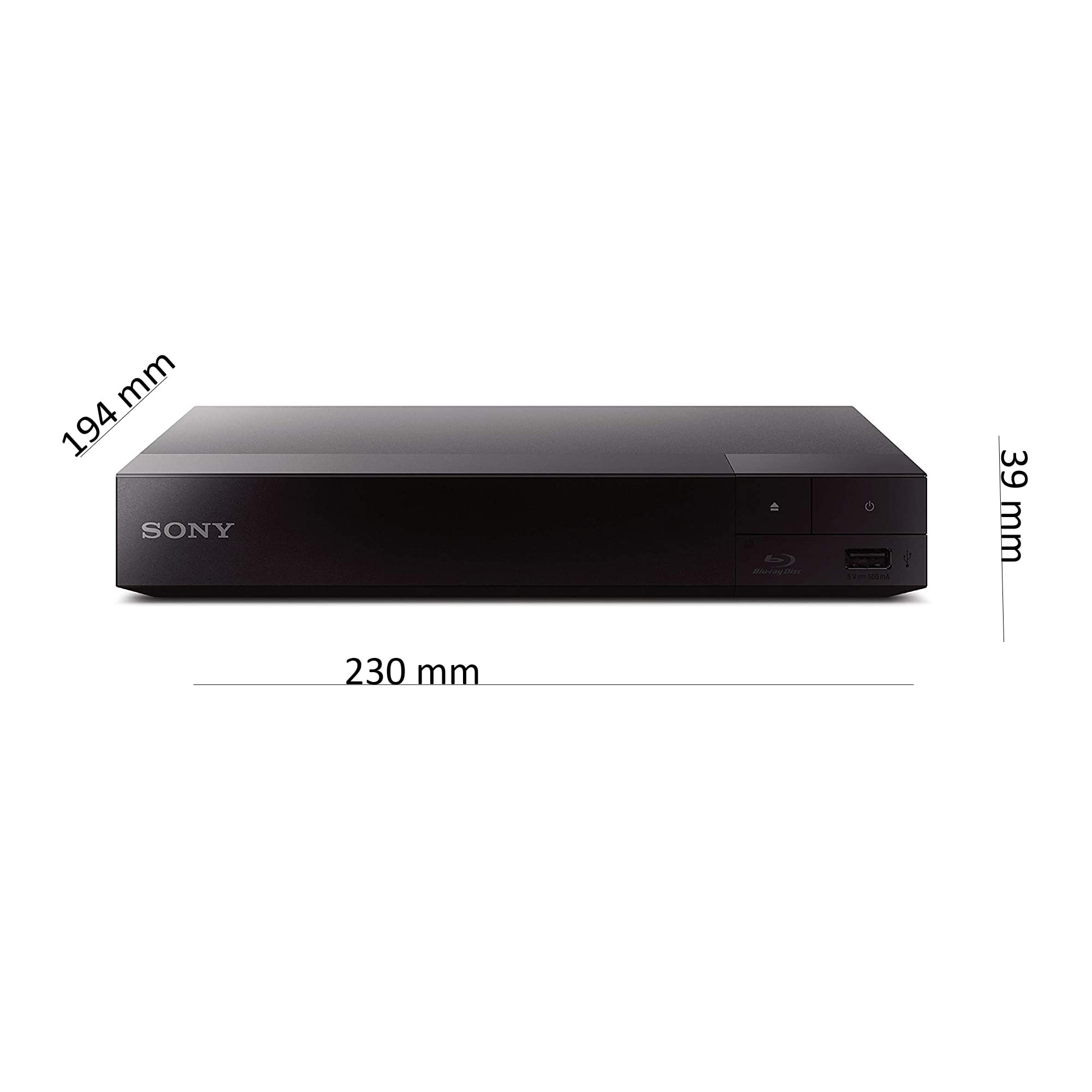 Sony BDP-BX370 Blu-ray Disc Player with built-in Wi-Fi and HDMI cable - Image 8