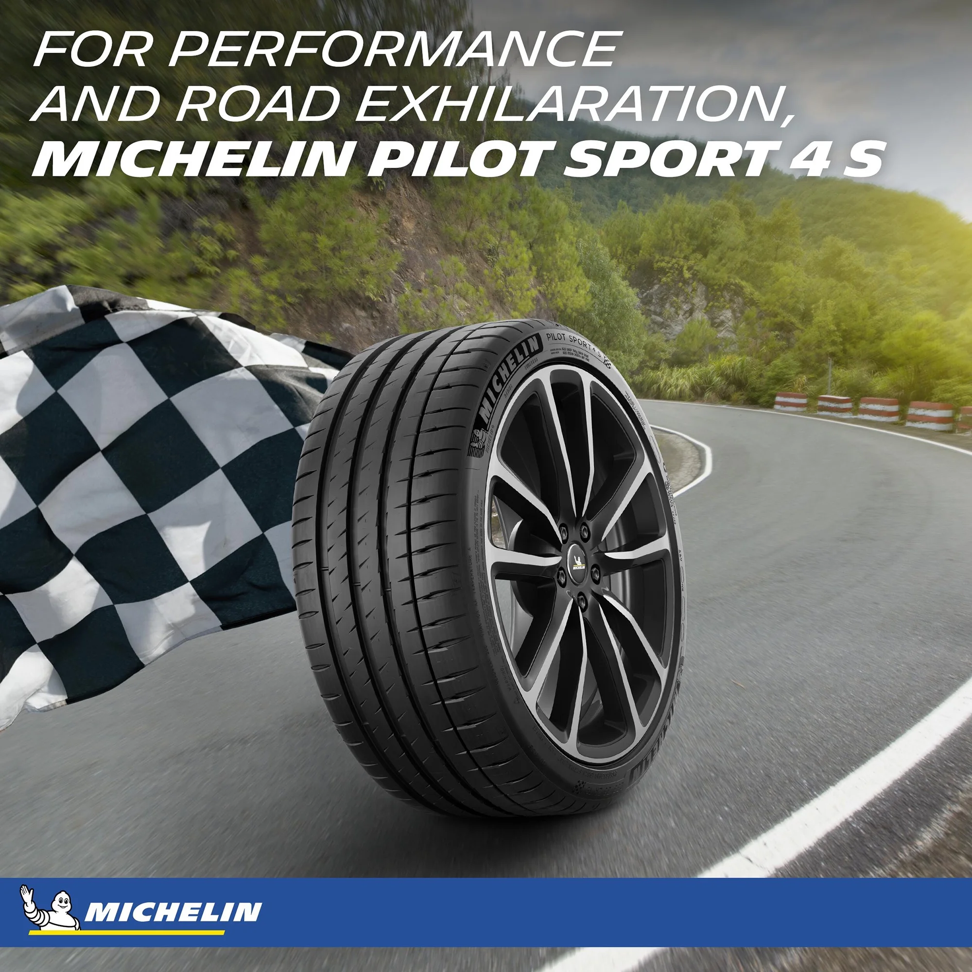 Michelin Pilot Sport All Season 4 215/55ZR17 98Y XL Tire - Image 3