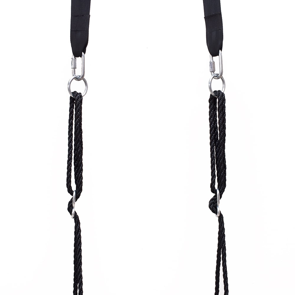 Clevr 40" Tree Net Web Saucer Round Swing, Adjustable 71" Height Rope, 600 lbs - Image 7