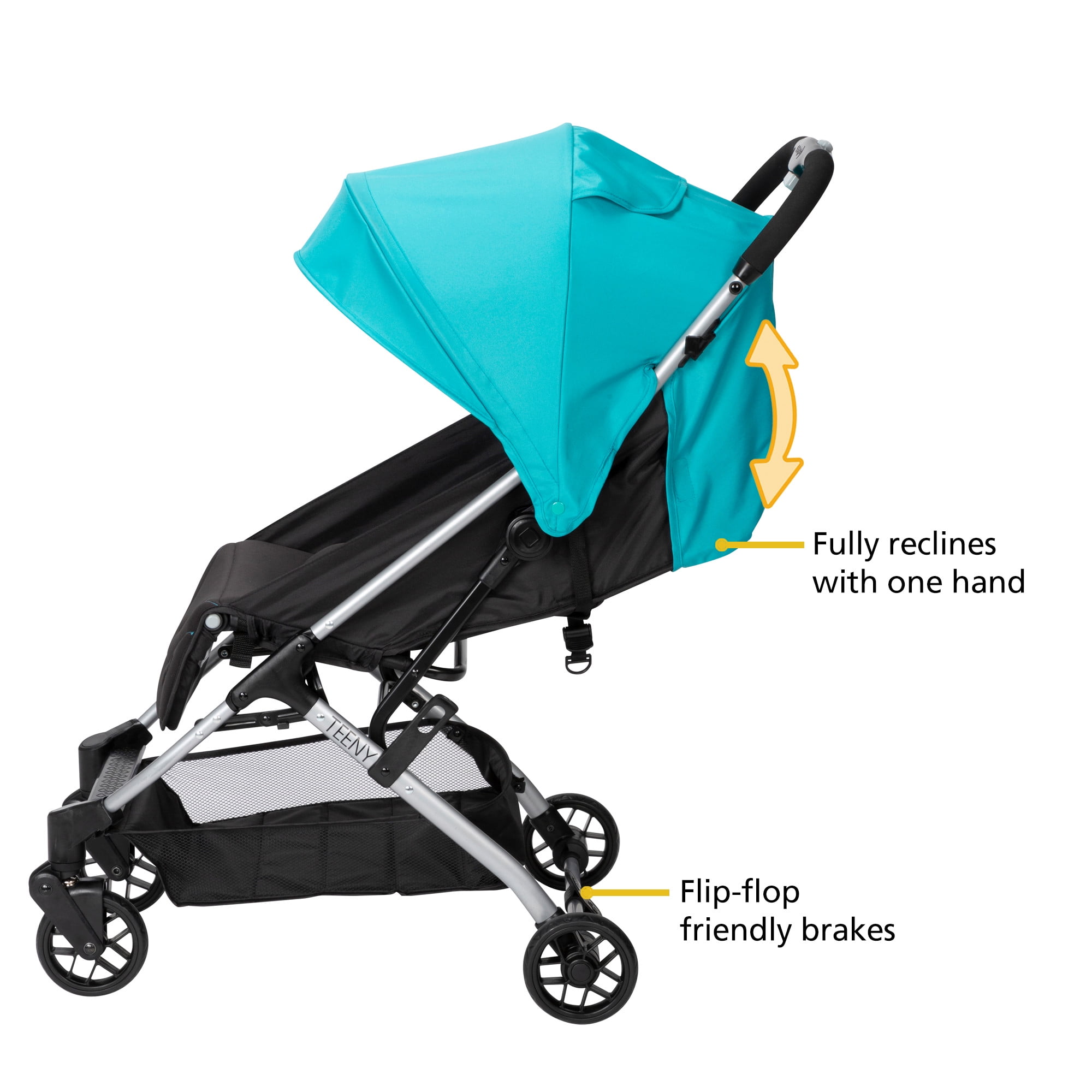 Safety 1st Teeny Ultra Compact Stroller, Bahama Breeze, Toddler, Unisex - Image 8
