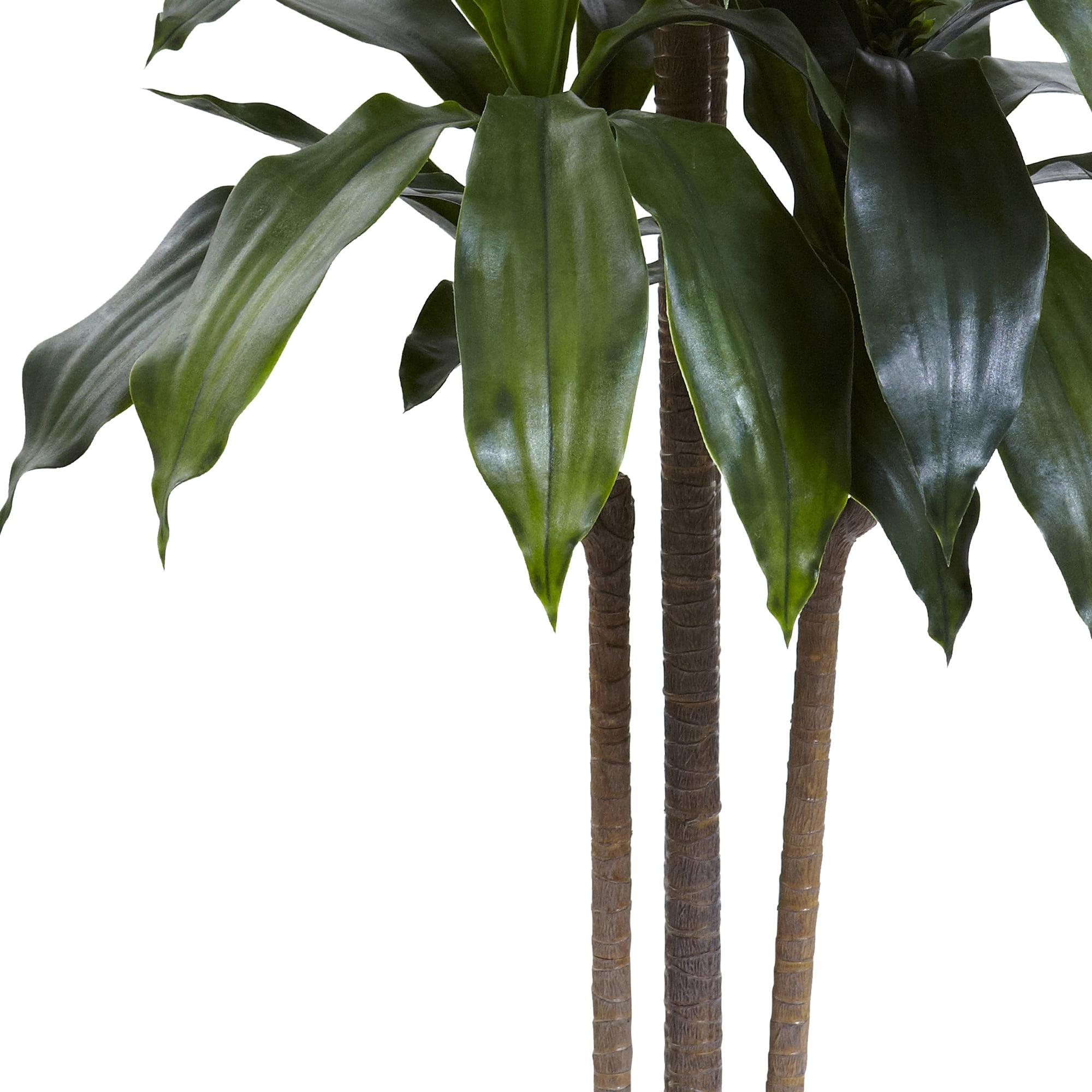 Nearly Natural 5' Dracaena Plastic Artificial Plant UV Resistant (Indoor/Outdoor), Green - Image 2