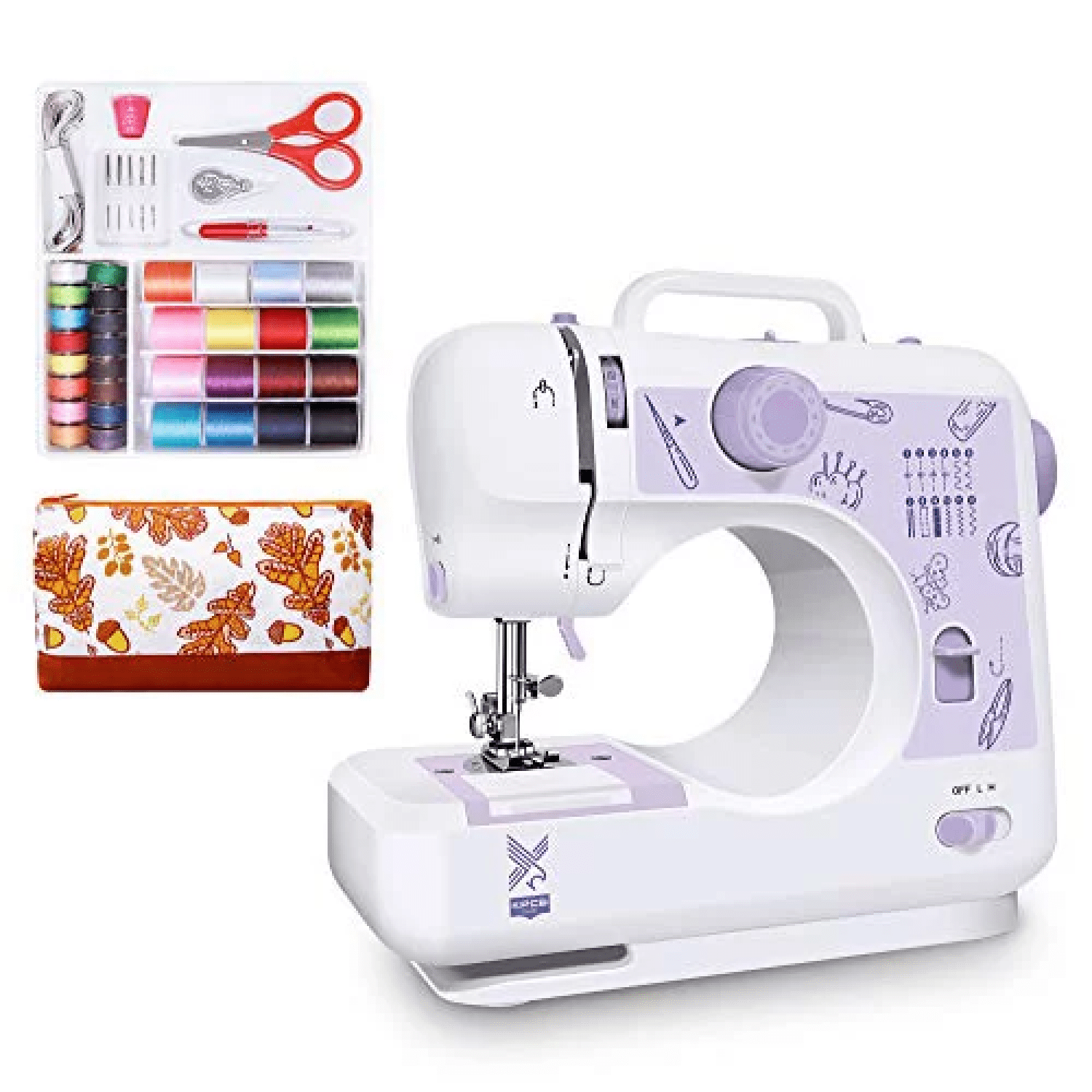 KPCB Sewing Machine for Beginners 12 Stitches with Reverse Stitch - Image 3