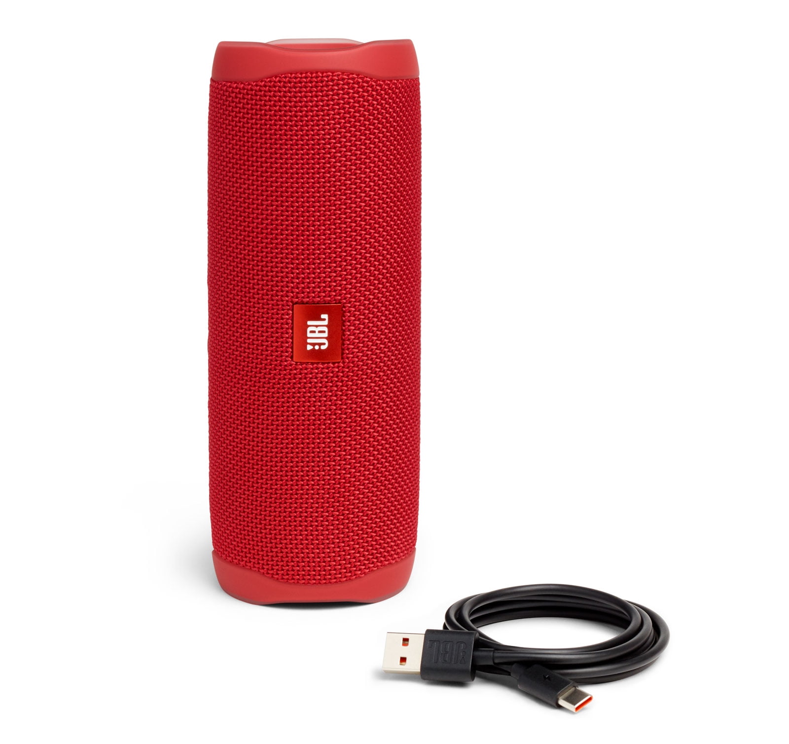 Open Box JBL Portable Bluetooth Speaker with Waterproof, Red, JBLFLIP5REDAM-B - Image 3