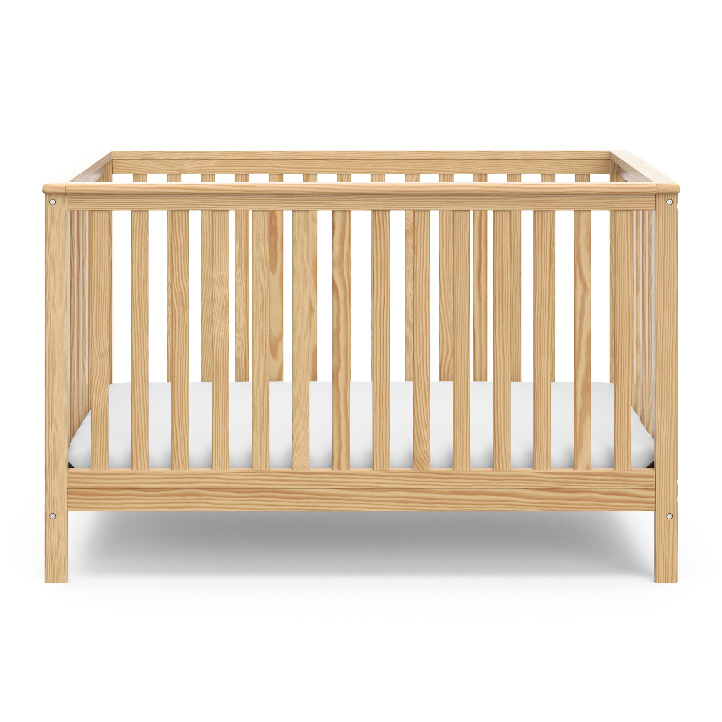 Storkcraft Hillcrest 4-in-1 Convertible Baby Crib, Natural - Image 9