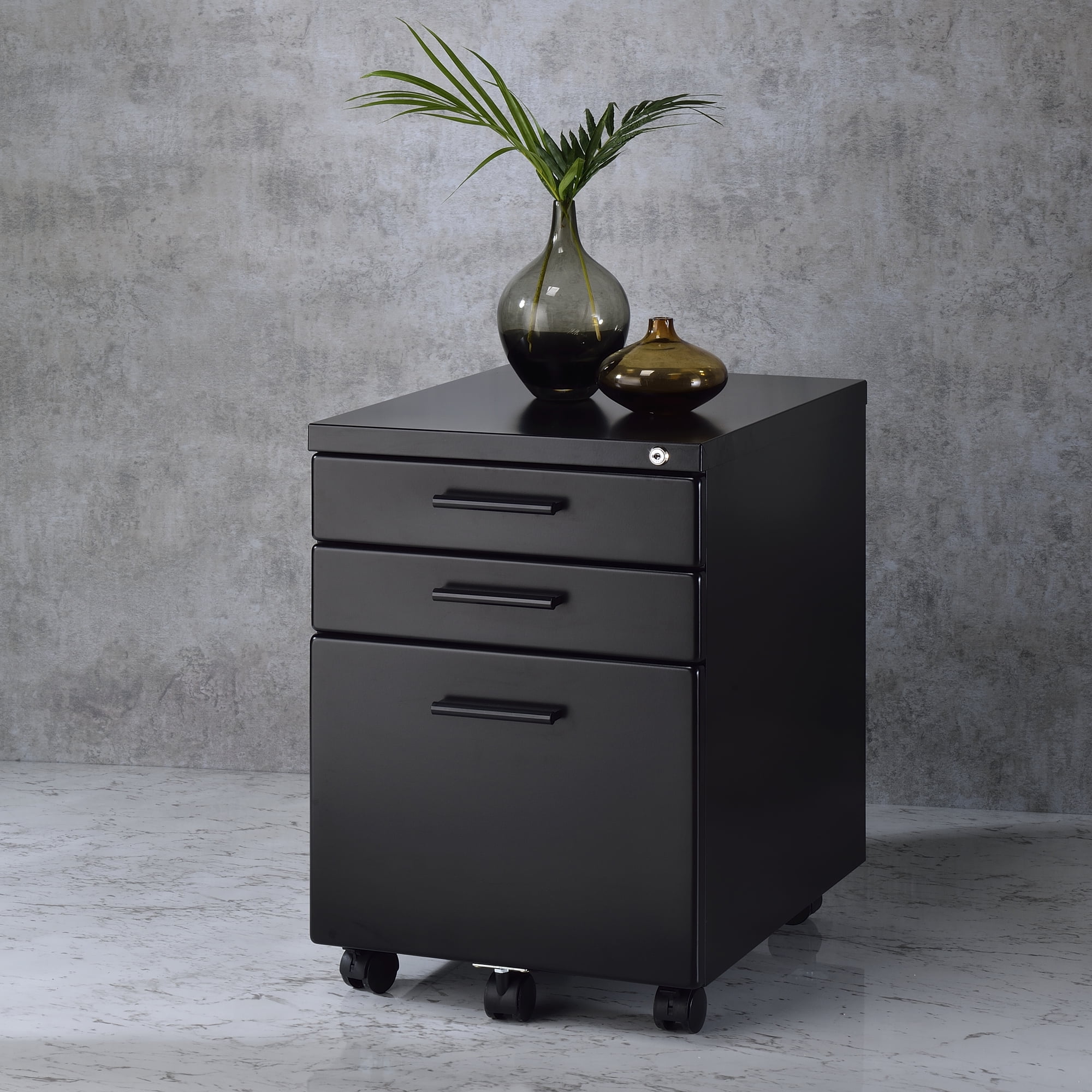 ACME Peden File Cabinet in Black - Image 5