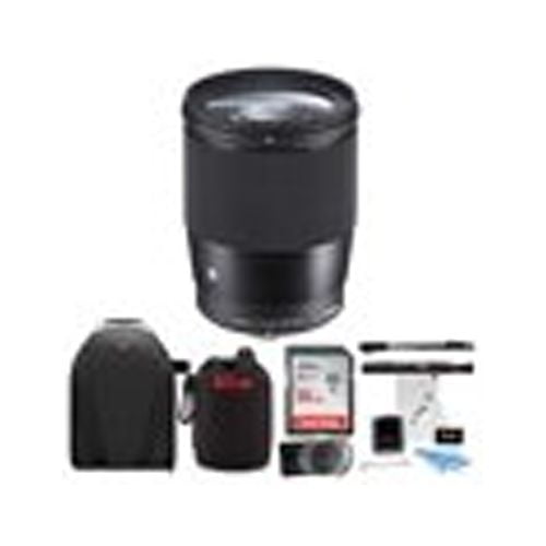 Sigma 16mm f/1.4 DC DN Contemporary Lens for Sony with Accessory Bundle - Image 10