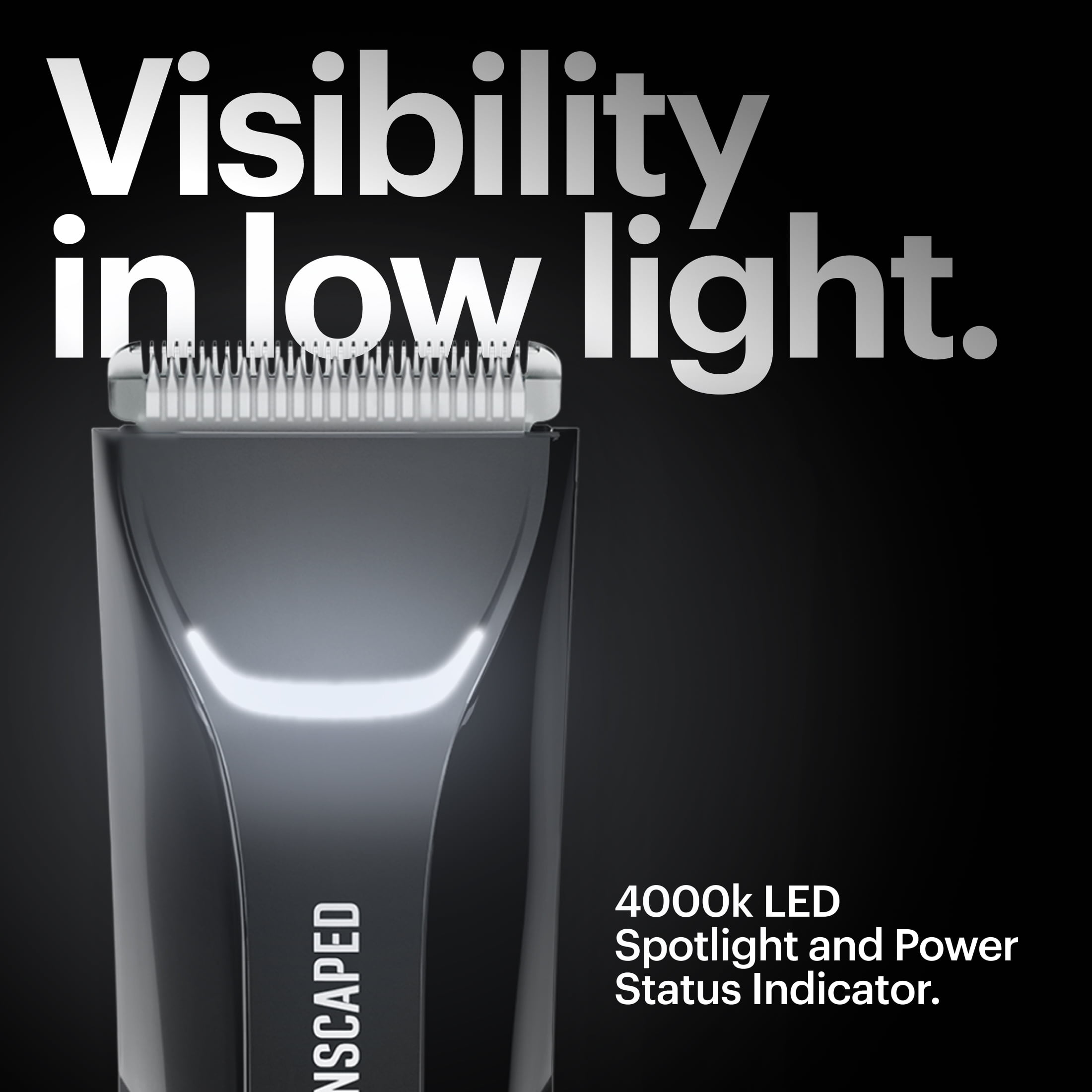 MANSCAPED® The Lawn Mower 4.0™ Pro Men's Groin & Body Hair Trimmer w/ Additional Skin Safe™ Blade - Image 8