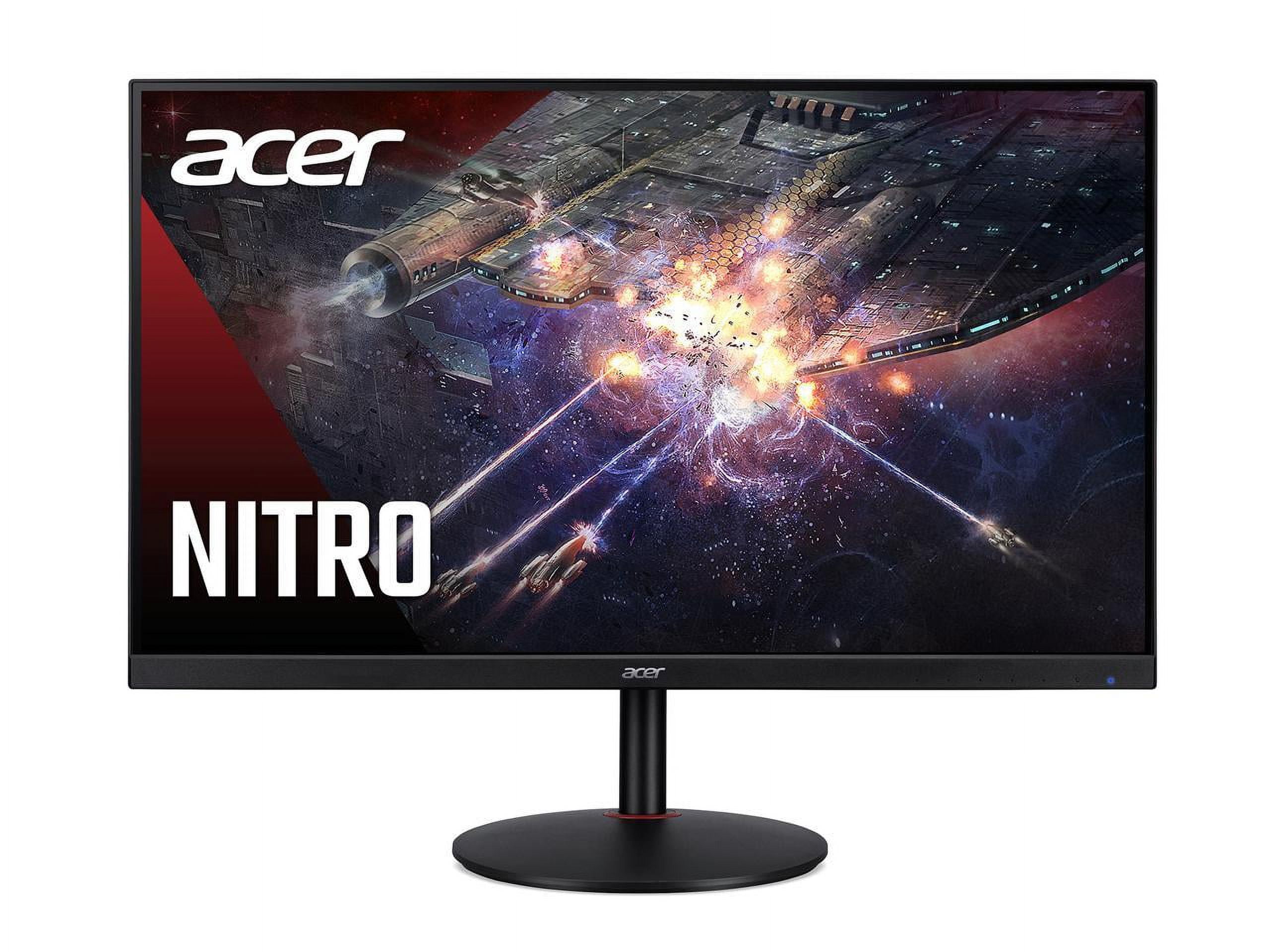 Acer 31.5" 144Hz IPS 2K Gaming Monitor 1ms FreeSync Premium (AMD Adaptive Sync) WQHD 2560 x 1440 Built-in Speakers Flat Panel Nitro XV320QU LVbmiiphx (Overclock to 170Hz using Display Port) - Image 4