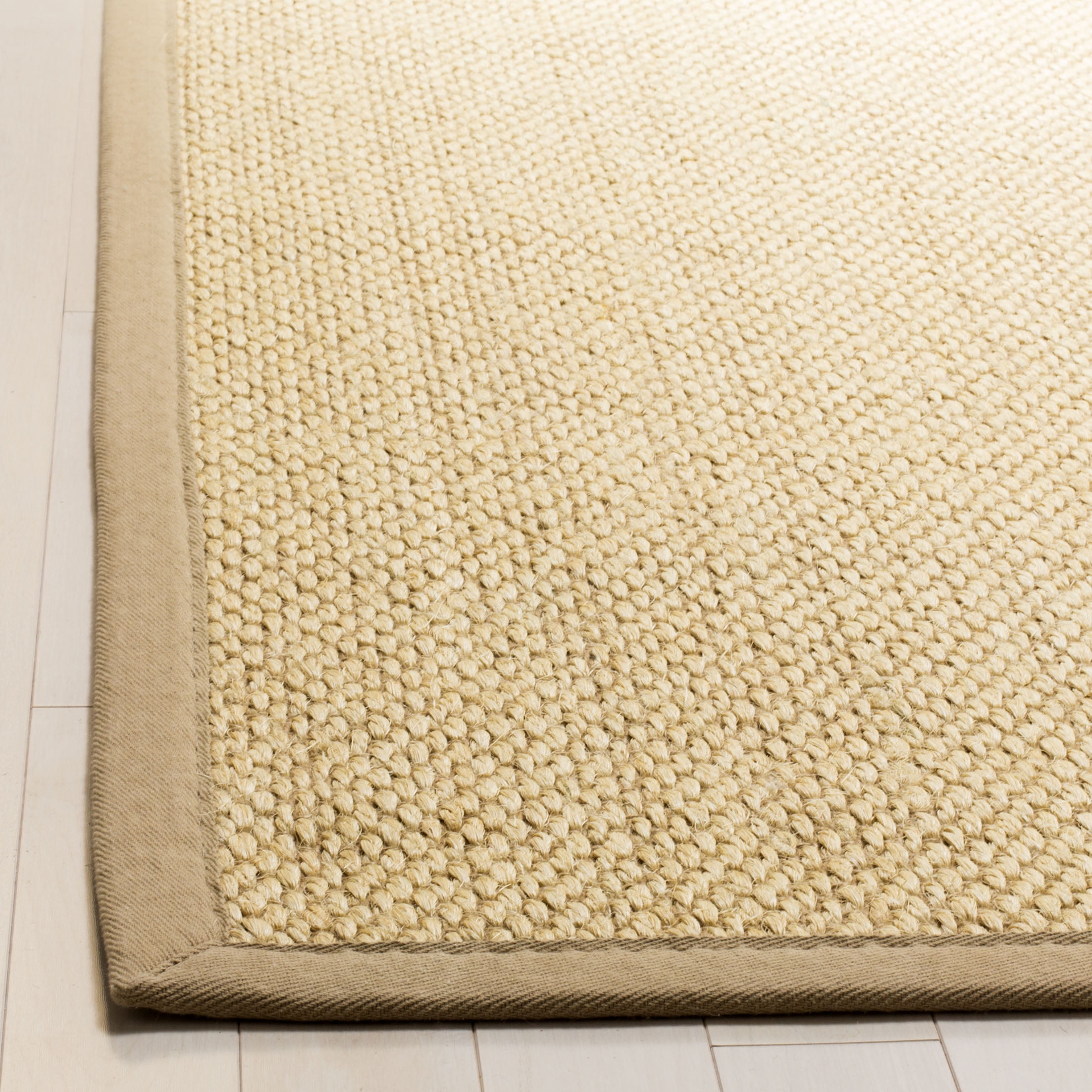 SAFAVIEH Natural Fiber Laidley Solid Sisal Area Rug, Ivory/Beige, 8' x 10' - Image 6