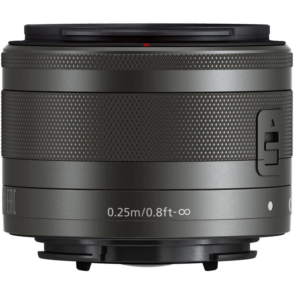 Canon EF-M 15-45mm f/3.5-6.3 IS STM Lens (Graphite) - Image 5