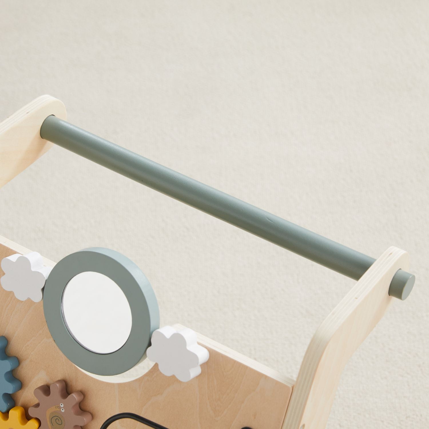Asweets Wooden Baby Walker Push Toy with Activity Center For Baby - Image 4
