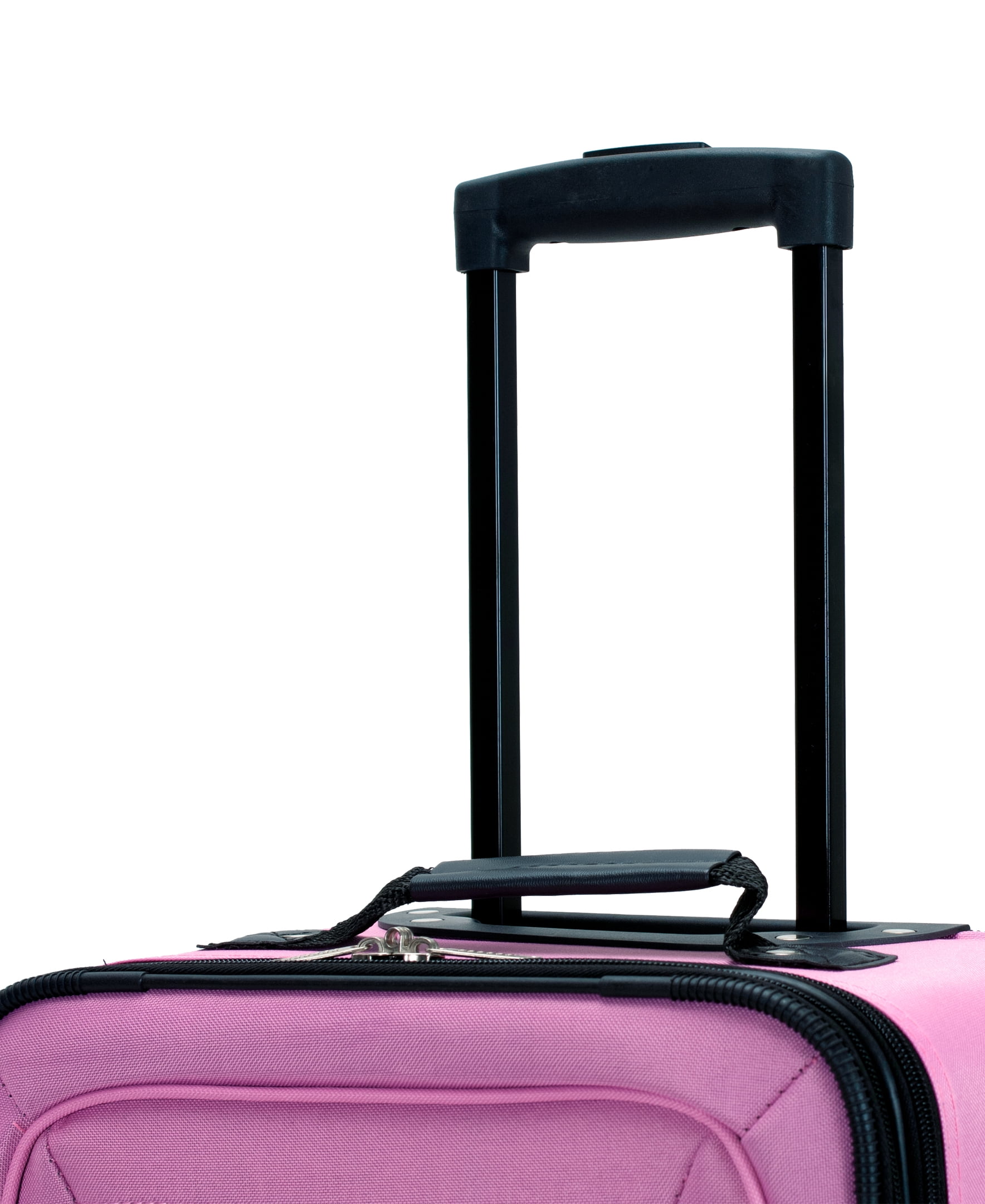 2 Pc Luggage Set, Pink - Image 5