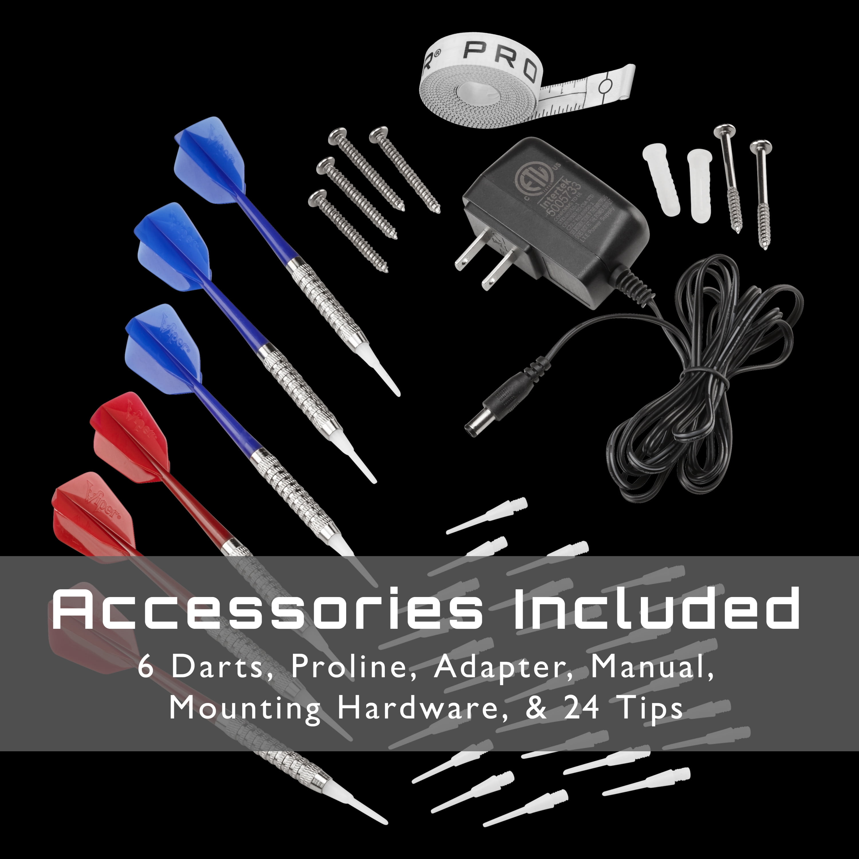 Viper 850 Electronic Dartboard, 15.5" Target Area - Image 5