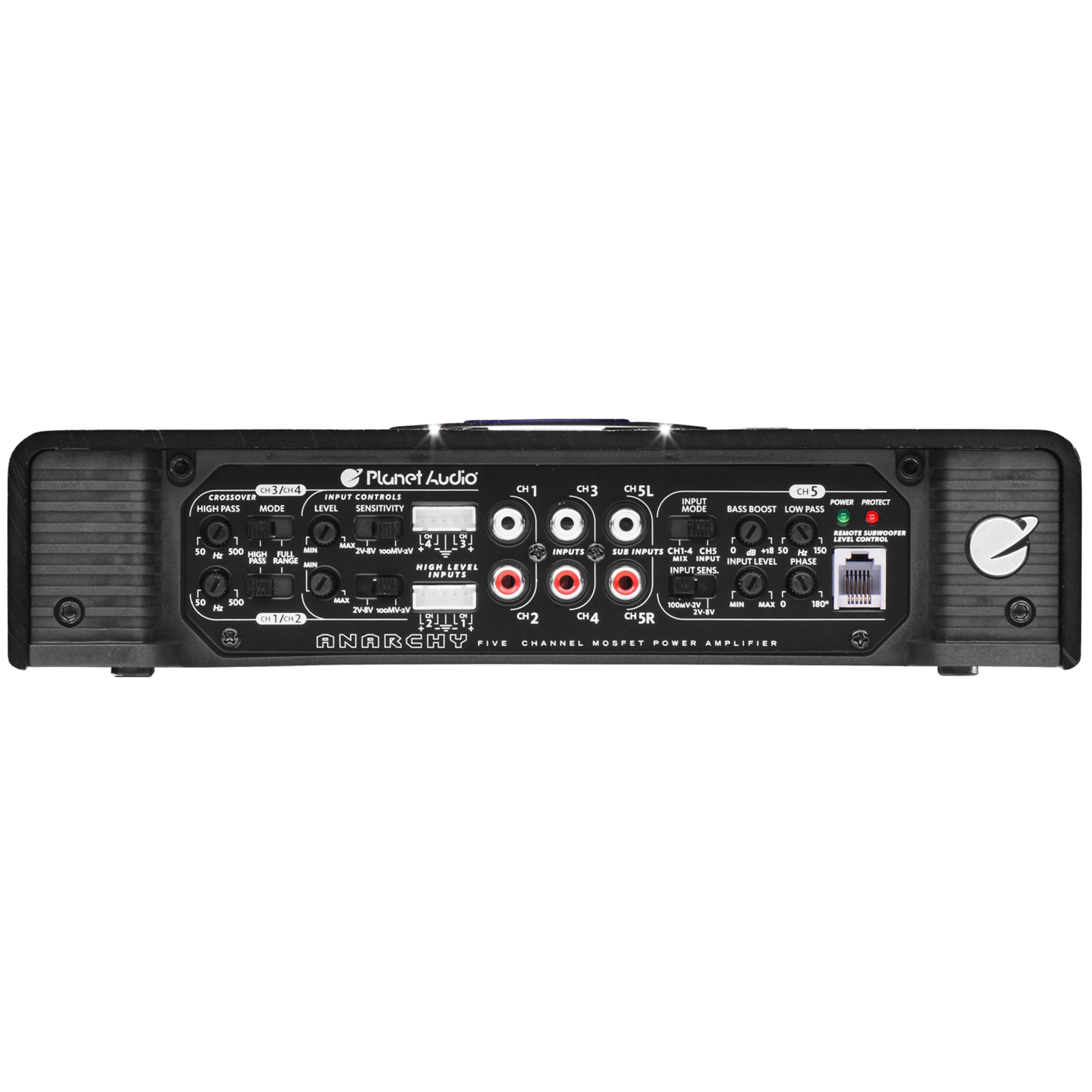 Planet Audio AC1800.5 1800 Watt 5 Channel Car Amplifier, Full Range, Bridgeable - Image 15