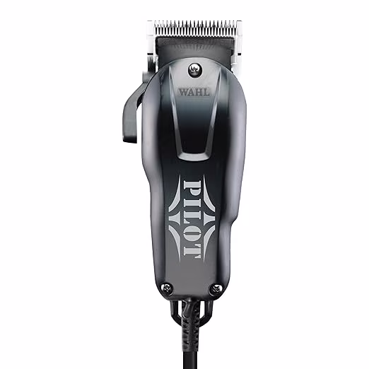 Wahl Professional Pilot Clipper, Compact, Full-Size Blades, Adjustable Taper Lever, High-Speed Motor