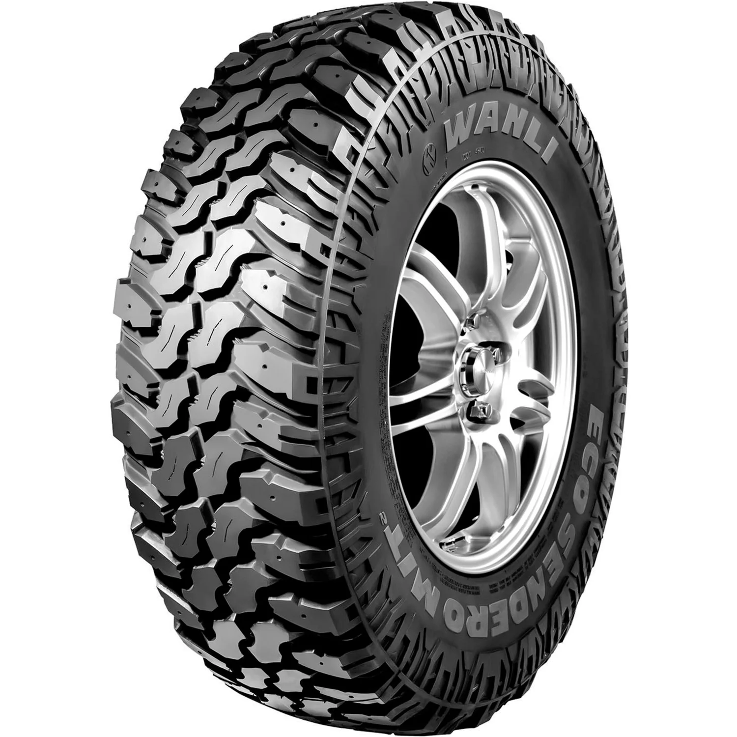 Wanli Eco Sendero M/T2 M105 275/65R20 126/123Q E 10 Ply mud Light Truck Tire
