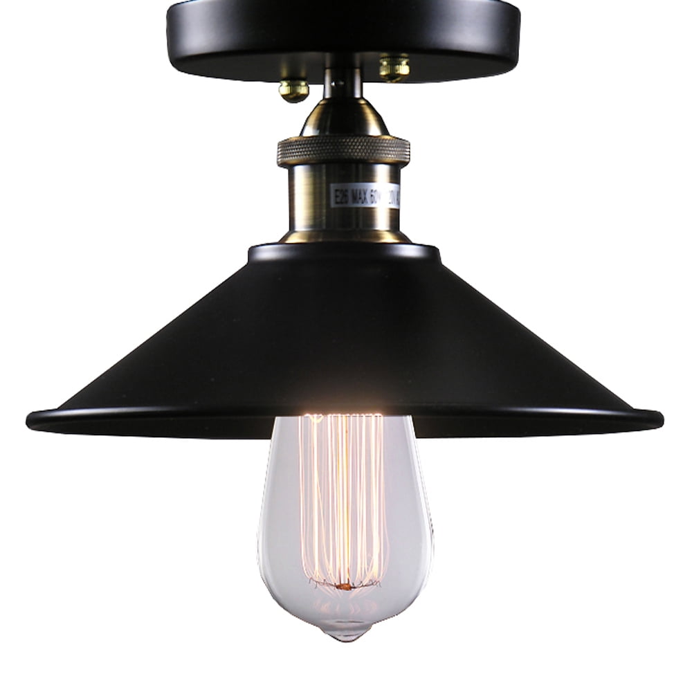 Warehouse of Tiffany Candice 1-light Black Edison Lamp