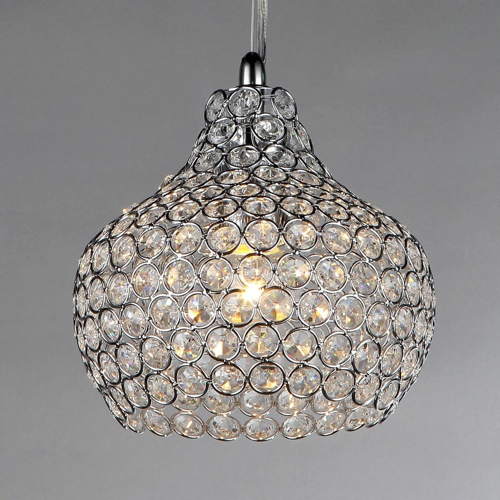 Warehouse of Tiffany Kiss 1-Light Crystal Chandelier