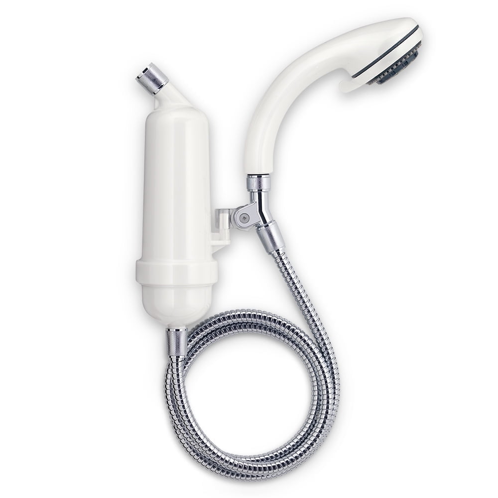 WaterChef Premium Shower Filter System SF-7C with Deluxe Wand (White), 10,000 gal., NSF/ANSI Certified