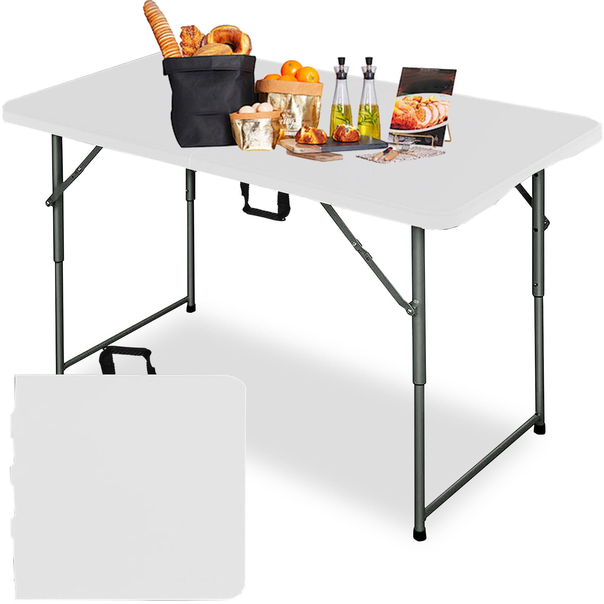 Wewdigi 28'' Folding Table, White