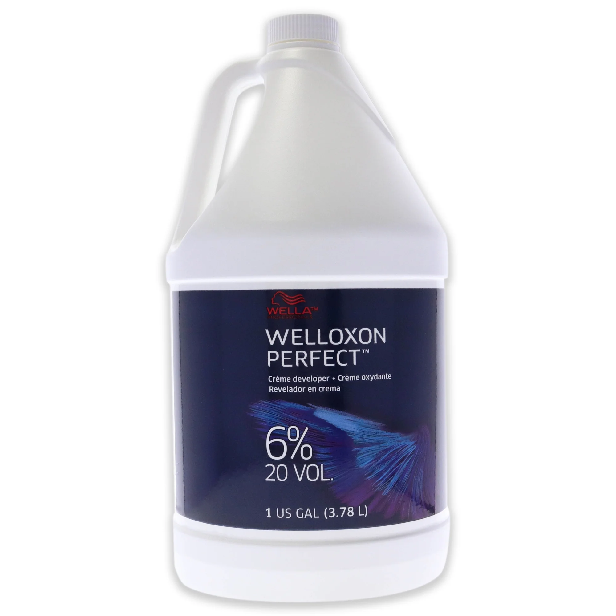 Wella Welloxon Perfect 6 Percent 20 Volume Cream Developer, 1 Gallon Treatment