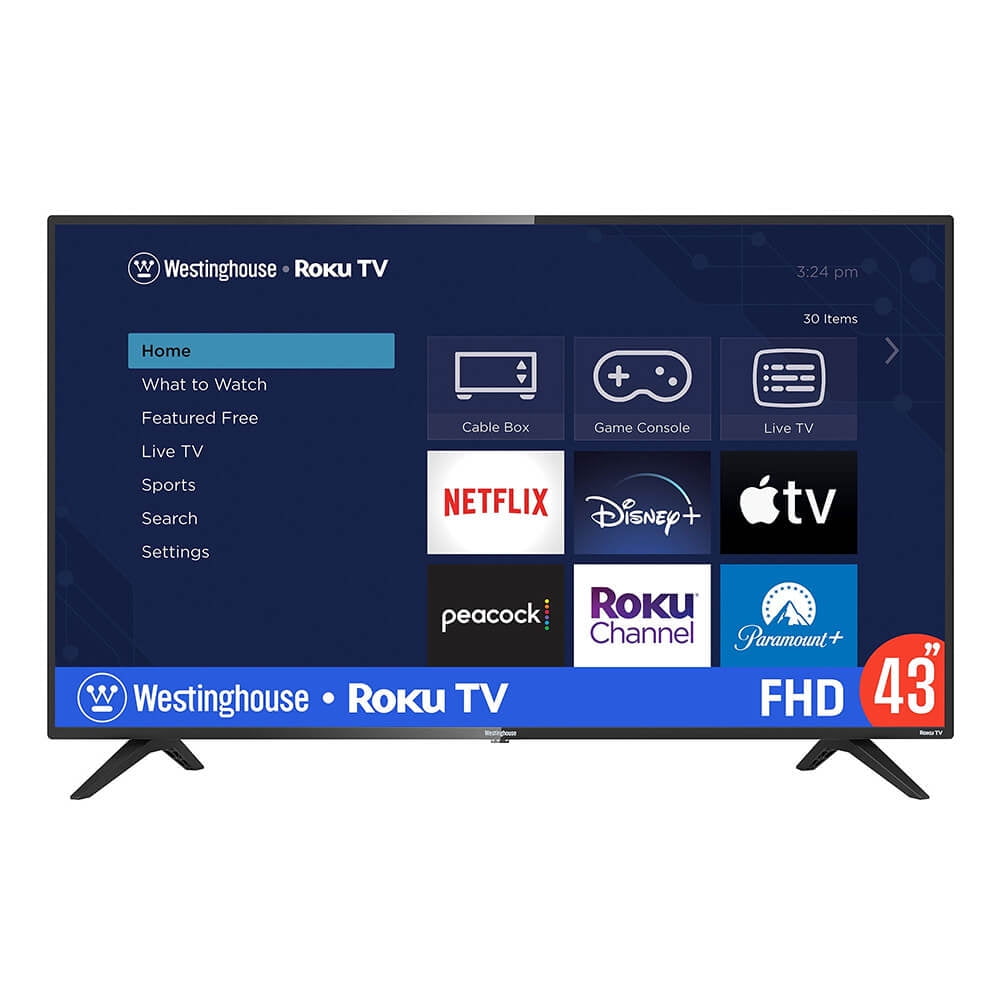 Westinghouse WR43FX2212 43 inch Full HD Smart Roku TV