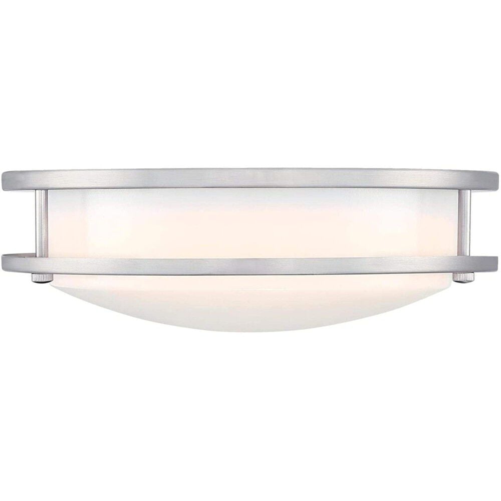 Westinghouse 2 in. H x 11 in. W x 11 in. L Brushed Nickel Ceiling Light