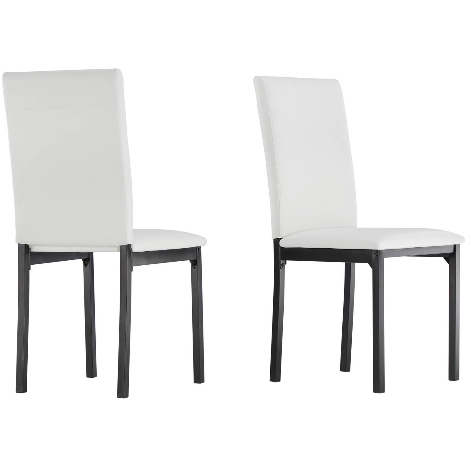 Weston Home Chelsea Lane Dining Chair, Set of 2, White