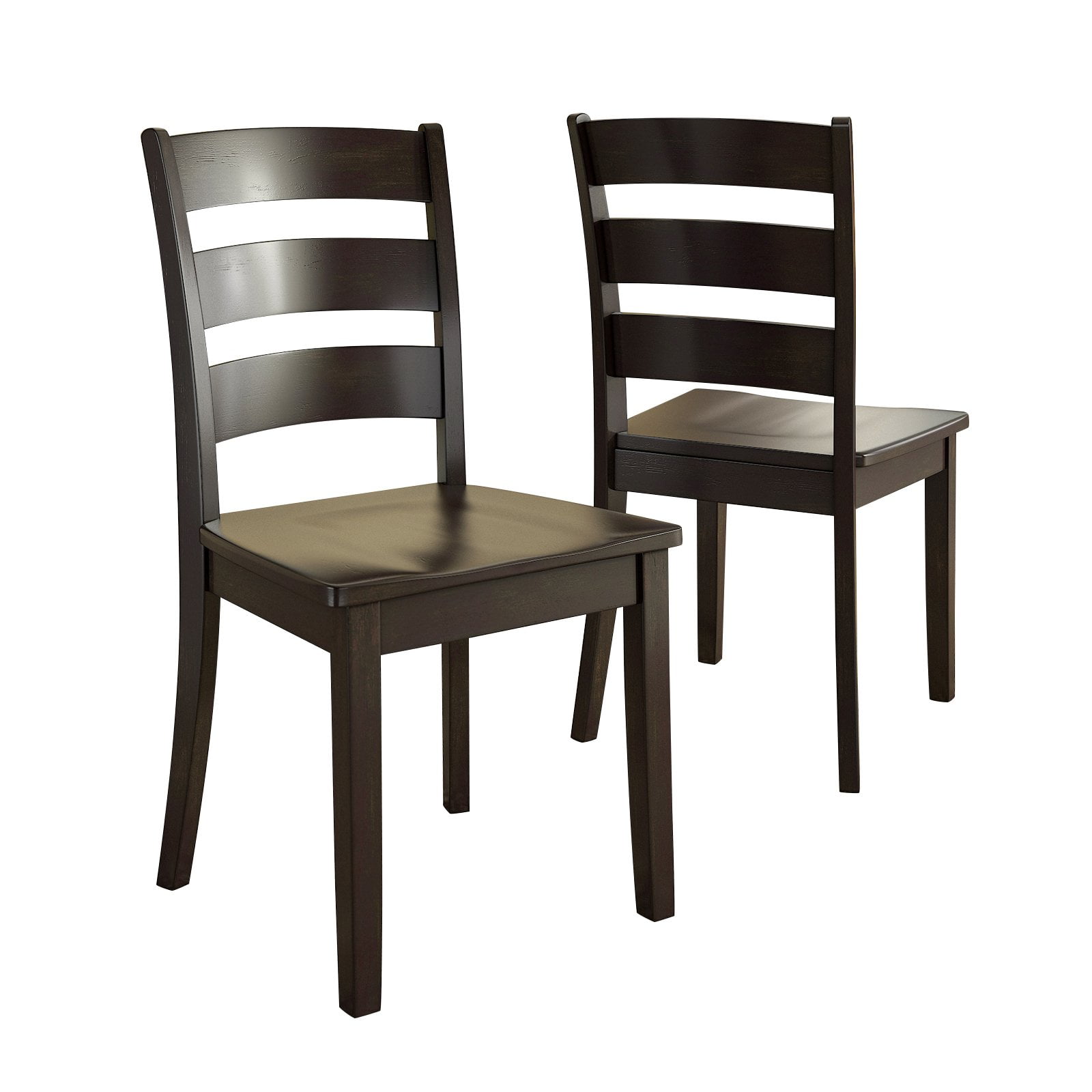 Weston Home Lexington 5-Piece Breakfast Nook Dining Set, Round Table, Antique Black