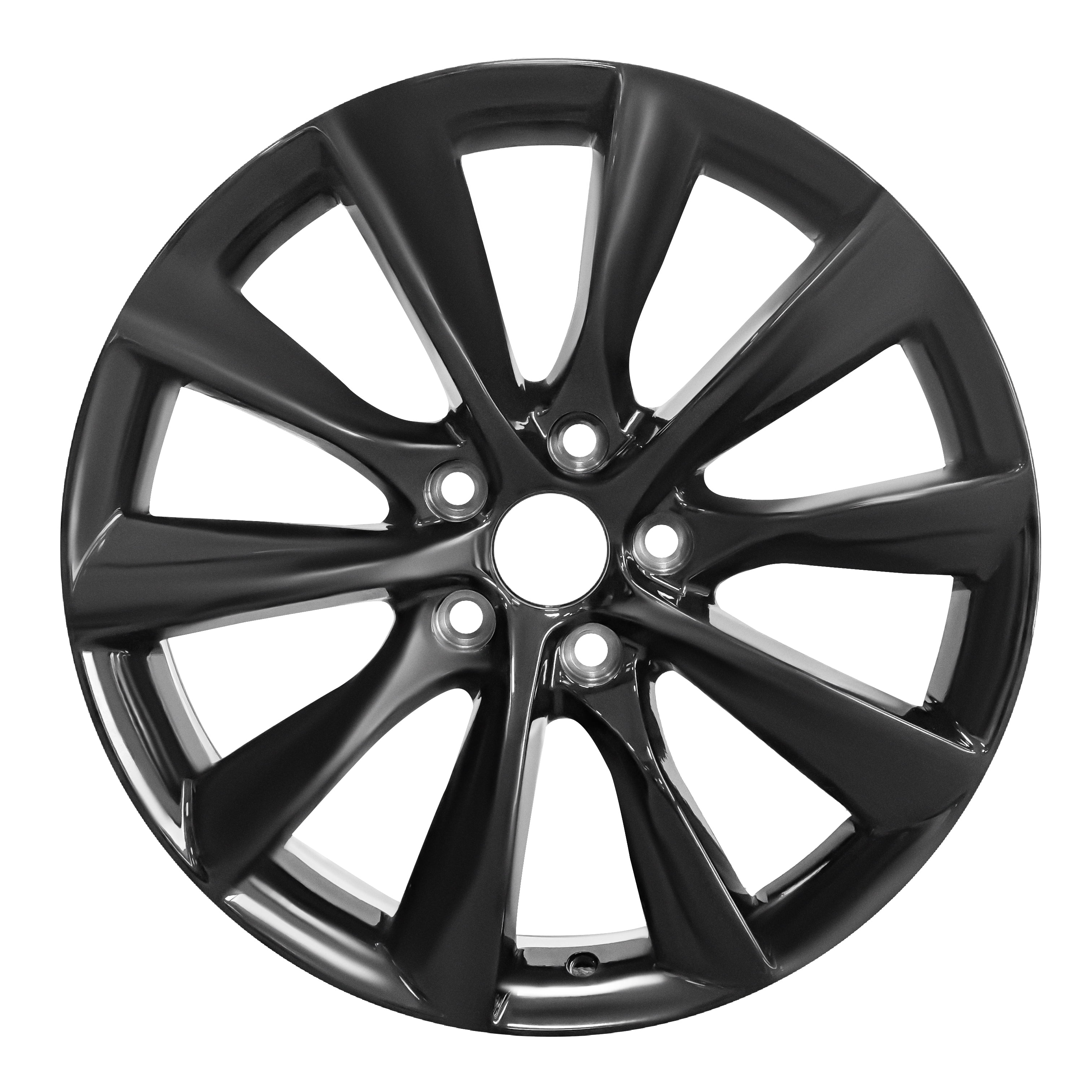 Lexus Toyota styled Rim 18 x 8 Black Machine Face 1pc